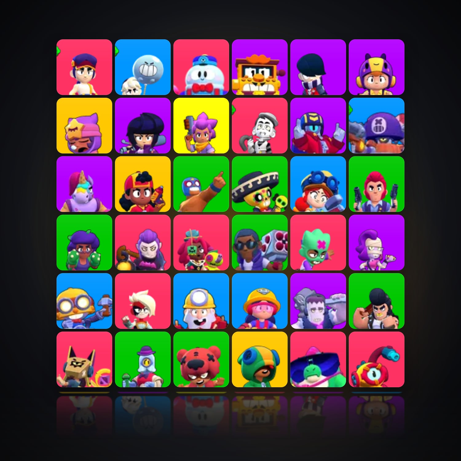 45 Brawlers | 5K Trophies — HabibiAccounts