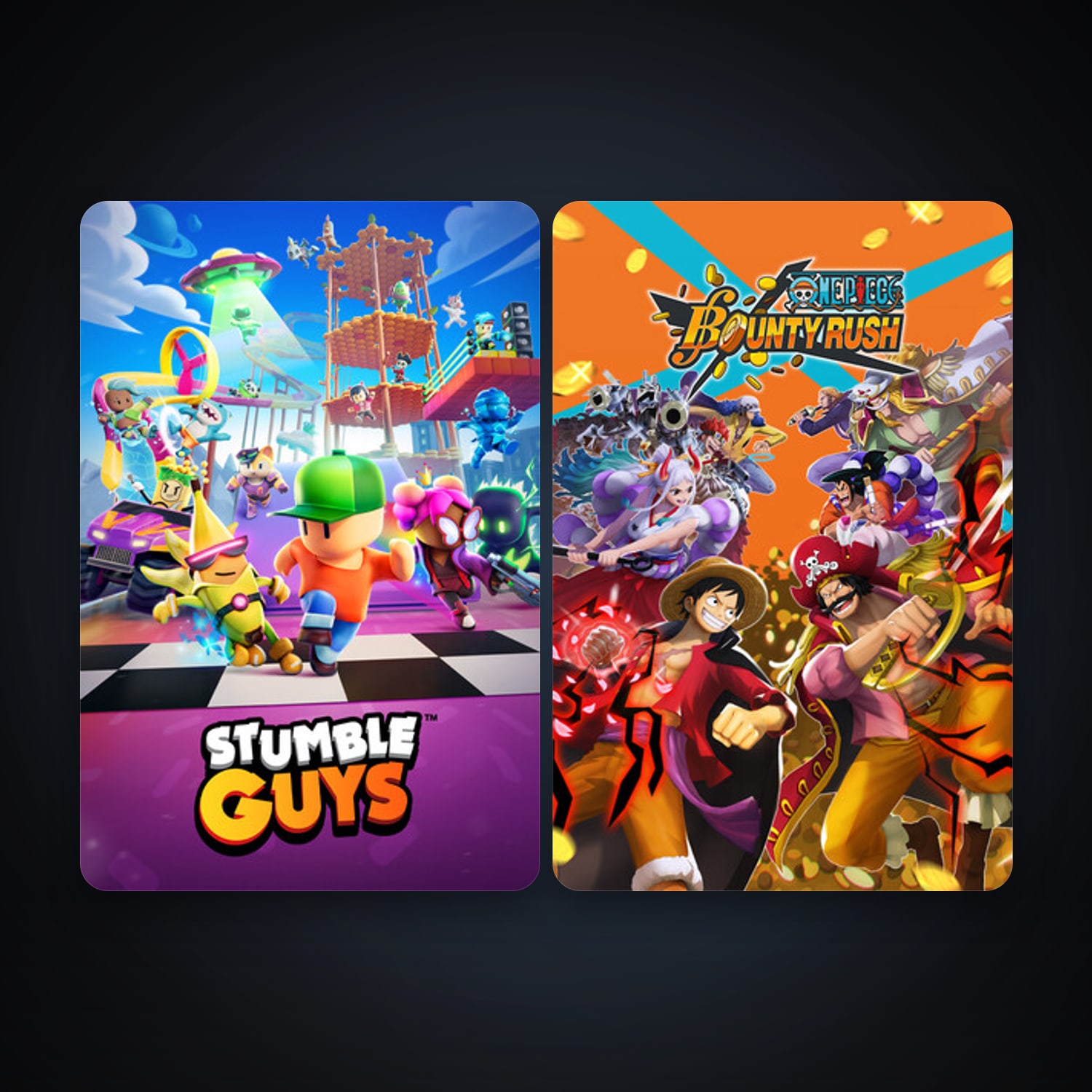 Stumble Guys & ONE PIECE Bounty Rush — HabibiAccounts