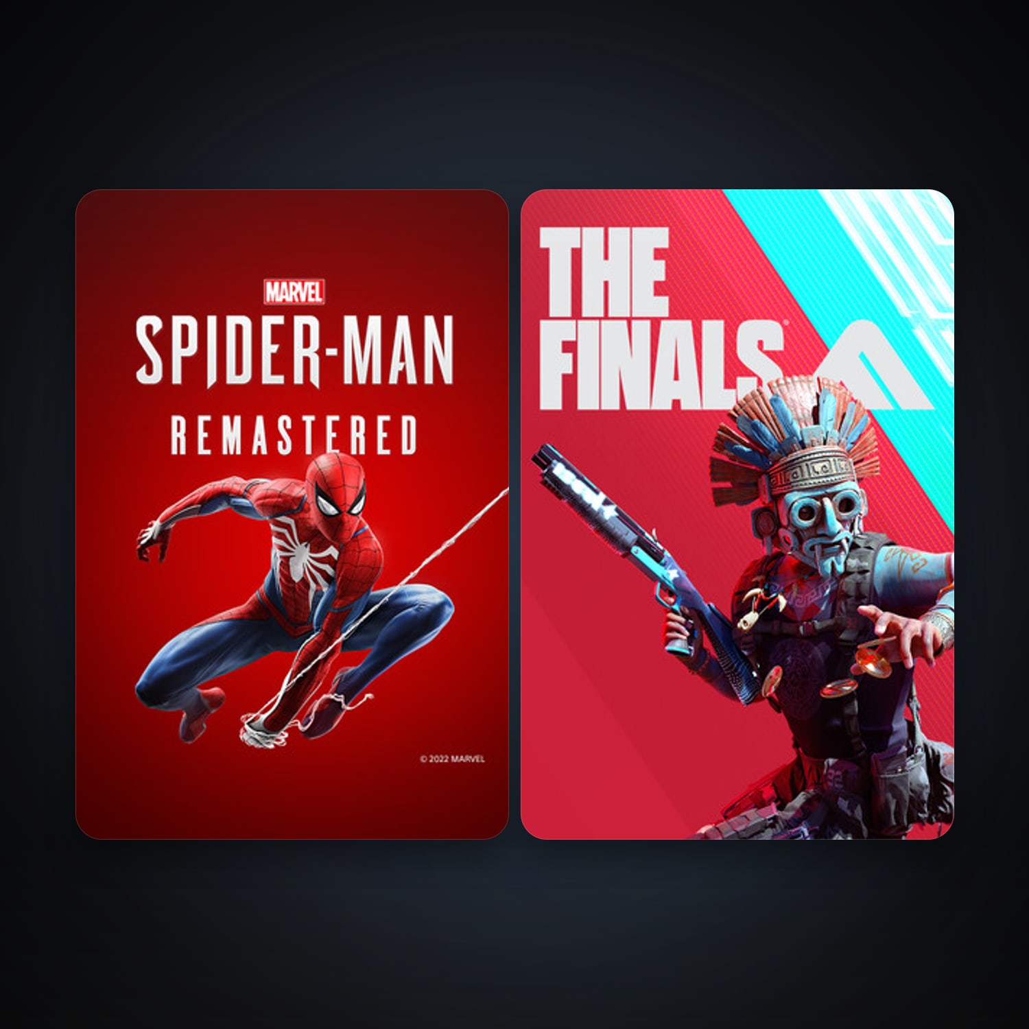 Marvel’s Spider-Man Remastered + THE FINALS, 5 games, clean — HabibiAccounts