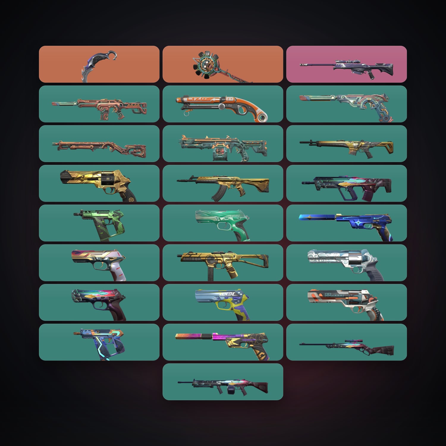 EU Gold 3 locker — 2 knives, 26 skins, lvl 167 — HabibiAccounts