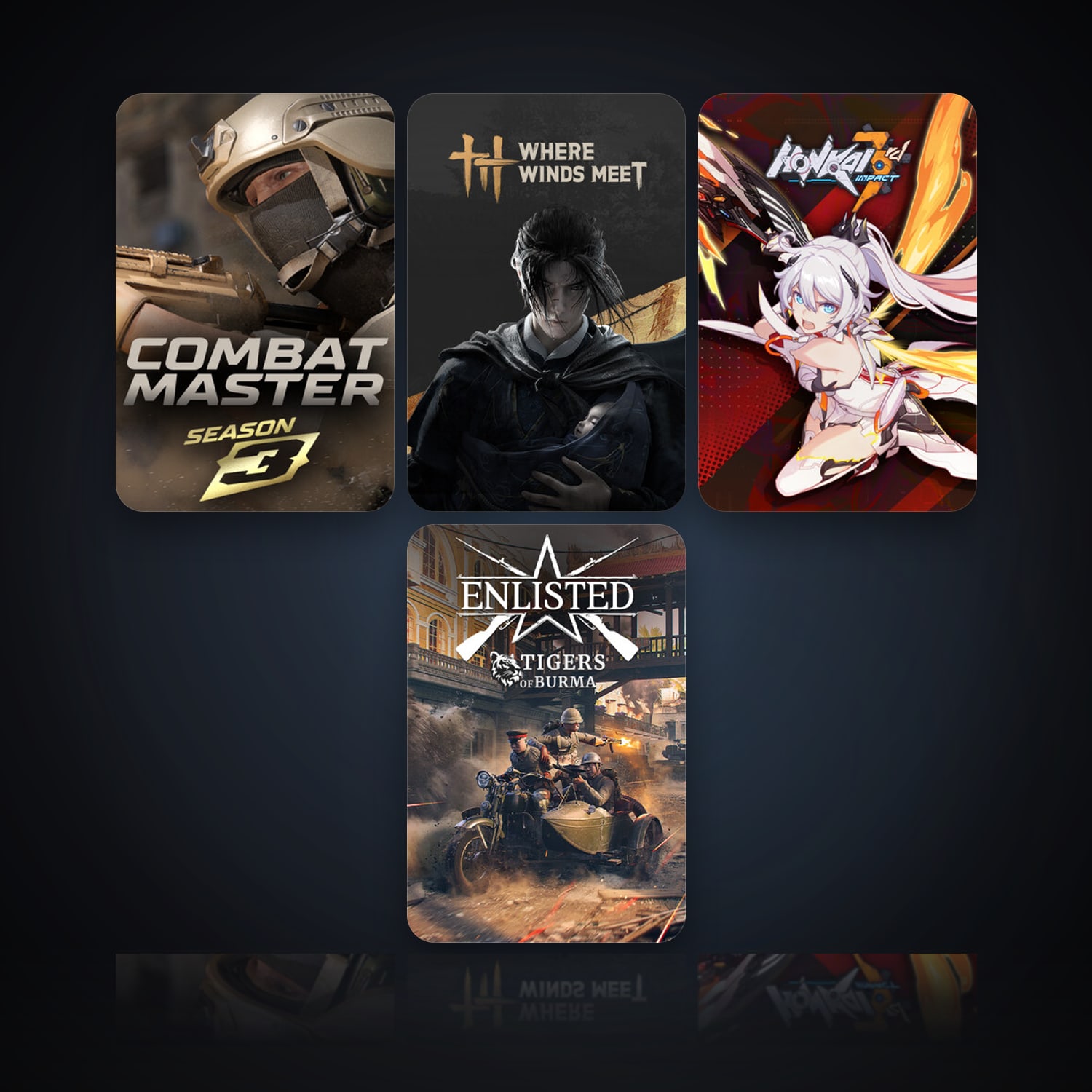 Combat Master: Season 1 & Where Winds Meet | 18 Games | Clean — HabibiAccounts
