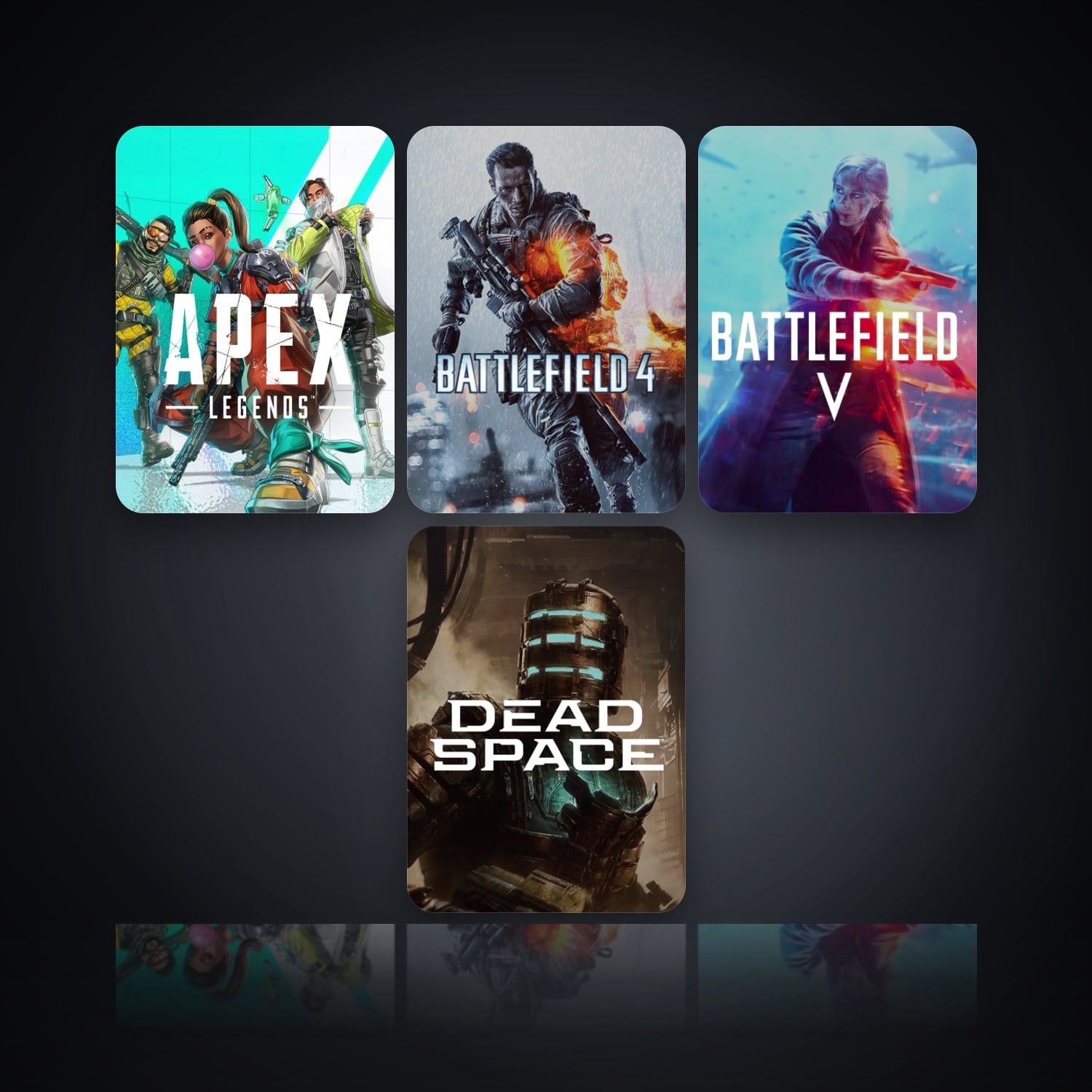 Apex Legends & Battlefield 4 | 4 Games | Apex Lvl 2 — HabibiAccounts