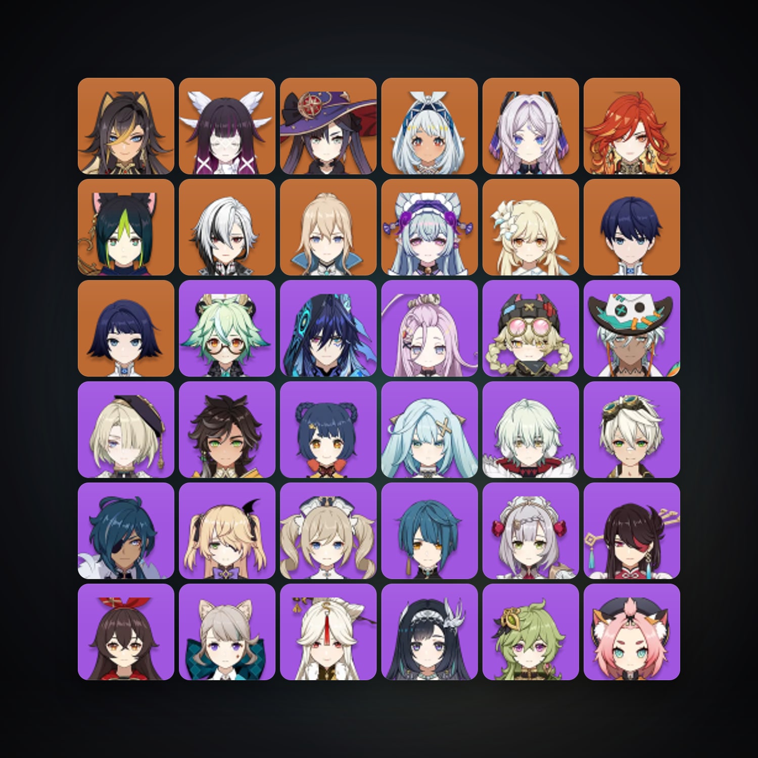 Genshin Impact | AR 50 | 49 Chars | 10× 5★ — Genshin / miHoYo Account — HabibiAccounts