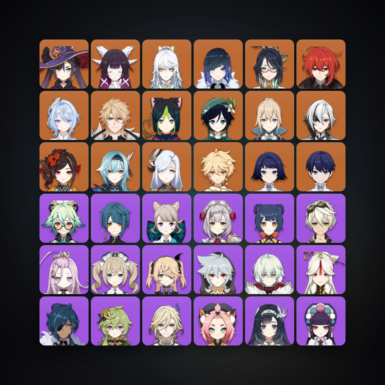 Genshin Impact | AR 56 | 62 Chars | 15× 5★ — HabibiAccounts