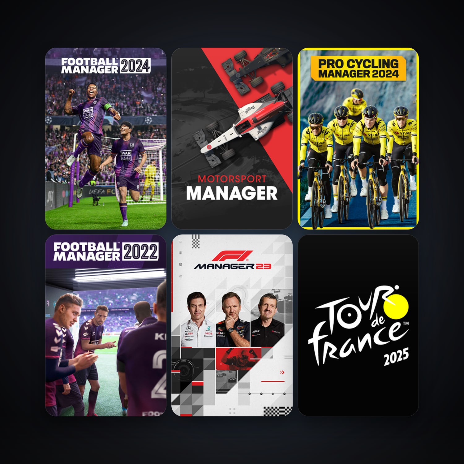 Motorsport Manager + Crusader Kings III, 47 games, clean — HabibiAccounts