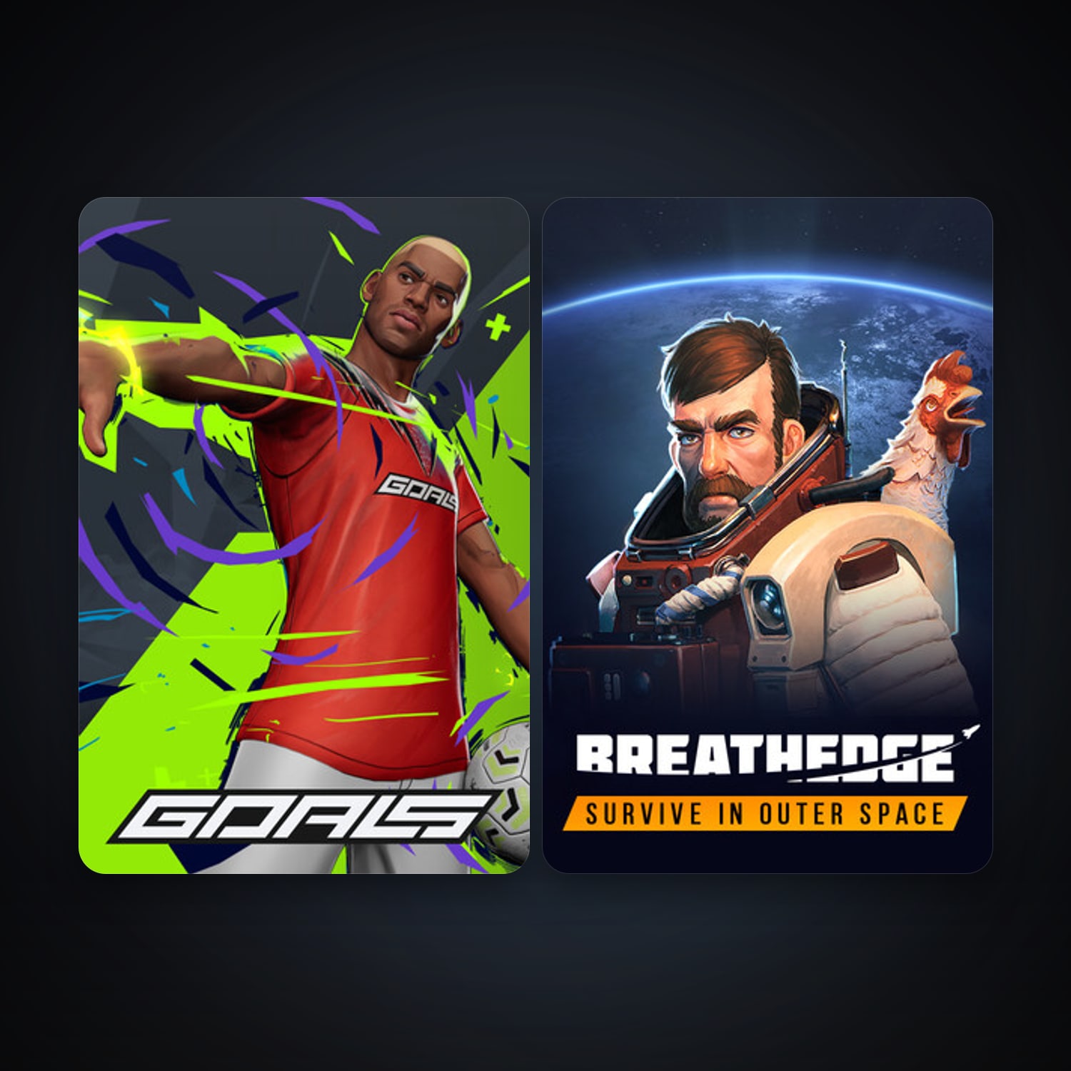 Breathedge + GOALS, 3 games, clean — HabibiAccounts