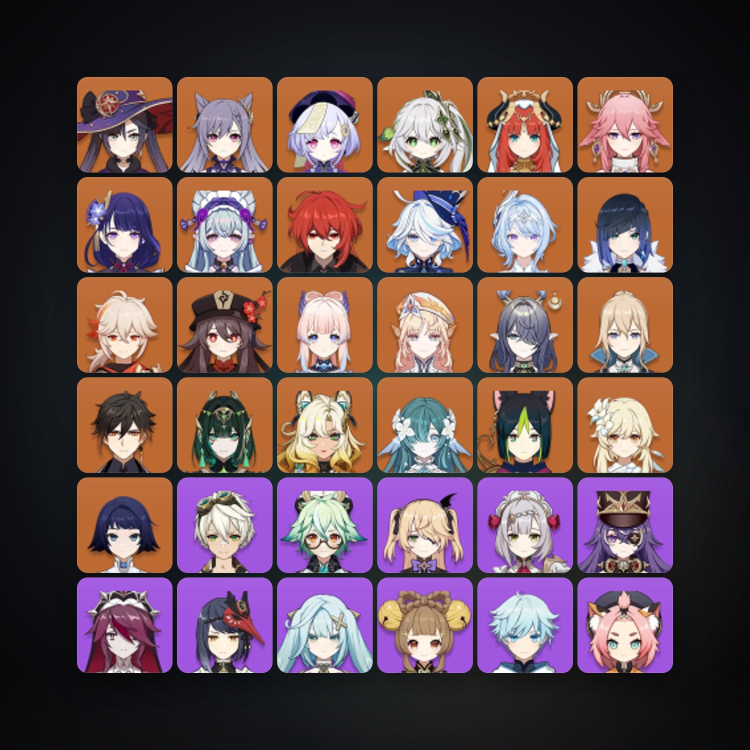 Genshin Impact | AR 60 | 76 Chars | 23× 5★ — Genshin / miHoYo Account · 258510749 — HabibiAccounts