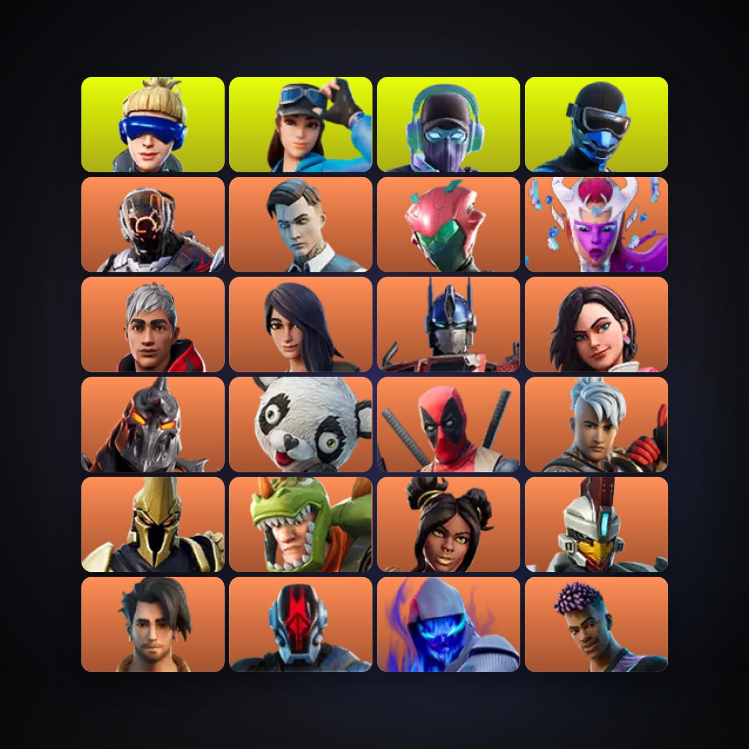 Fortnite | 181 Skins | 250 V-Bucks | Level 2459 | 242 Wins — HabibiAccounts