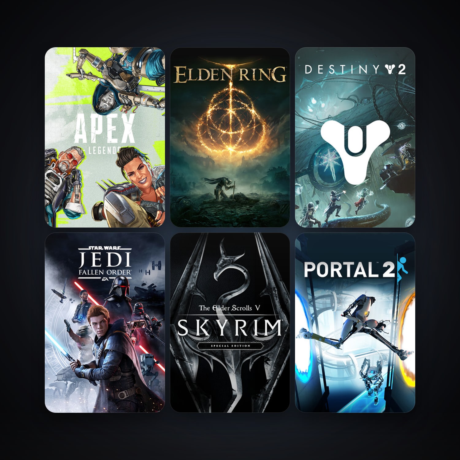 Portal 2 + Amnesia: The Dark Descent, 26 games, clean — HabibiAccounts