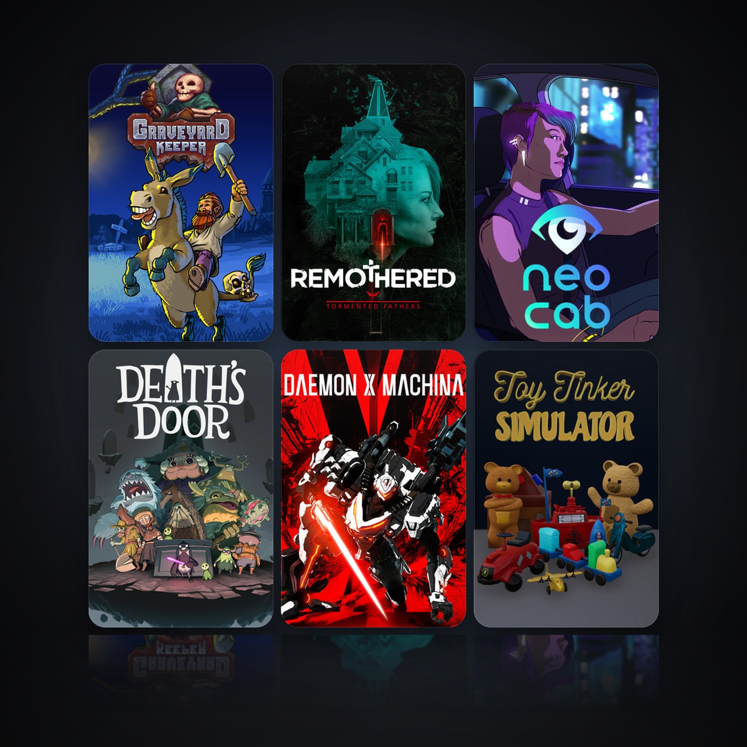 Graveyard Keeper & Remothered: Tormented Fathers | 18 Games | Clean — HabibiAccounts