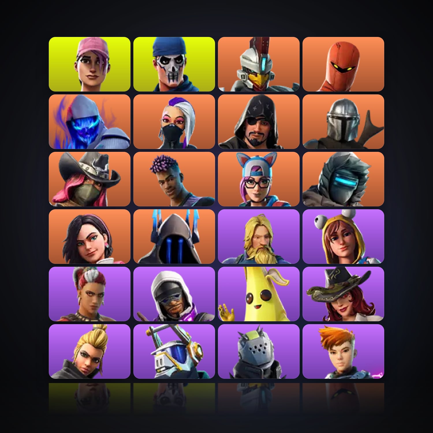 Fortnite | 63 Skins | 500 V-Bucks | Level 1178 | 52 Wins — HabibiAccounts