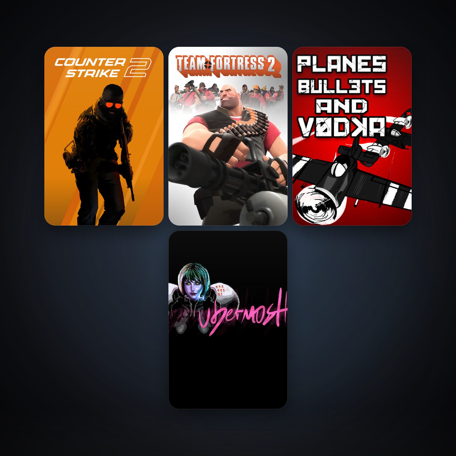 Team Fortress 2 + CS2 Prime, 42 games, clean — HabibiAccounts