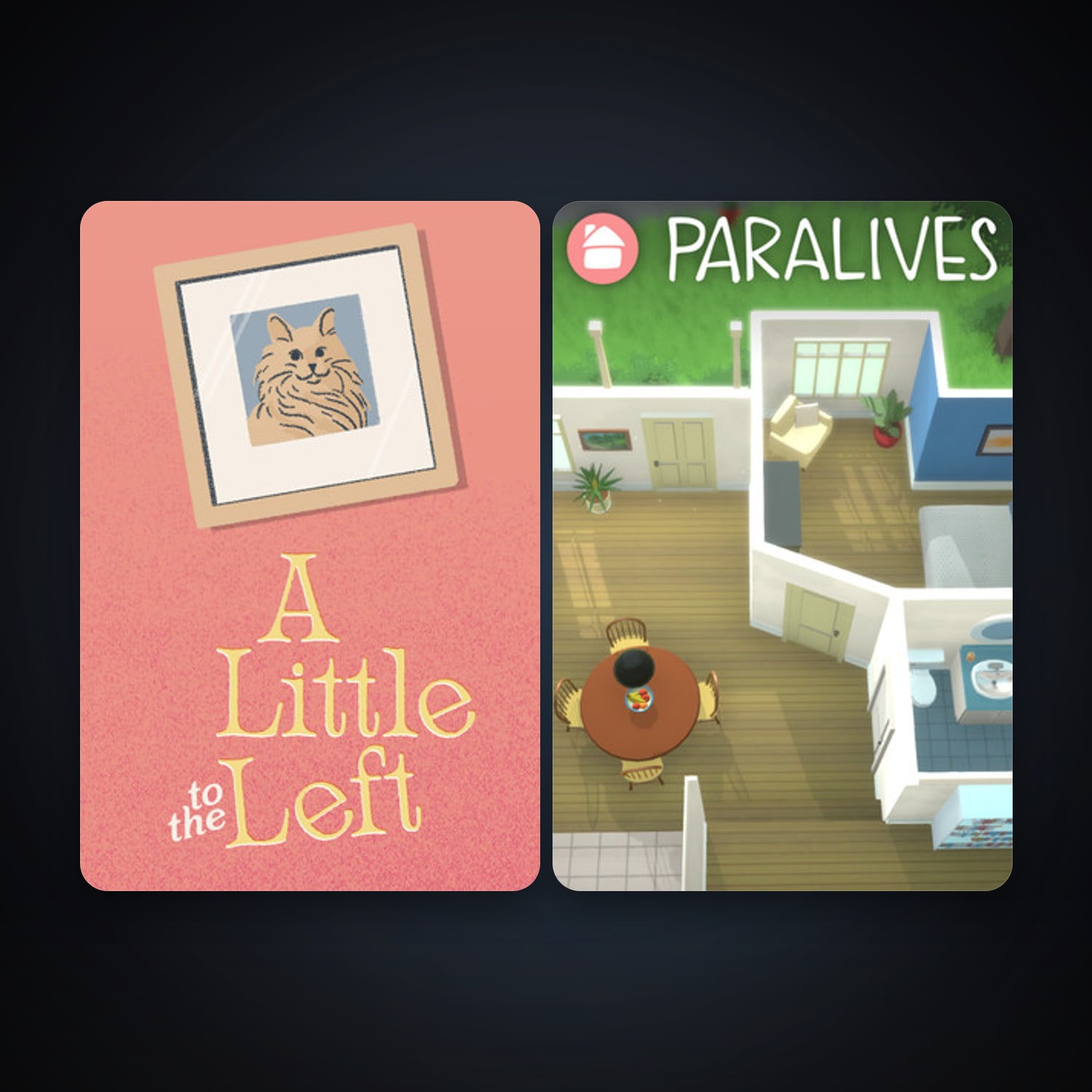 Paralives + A Little to the Left, 4 games, clean — HabibiAccounts