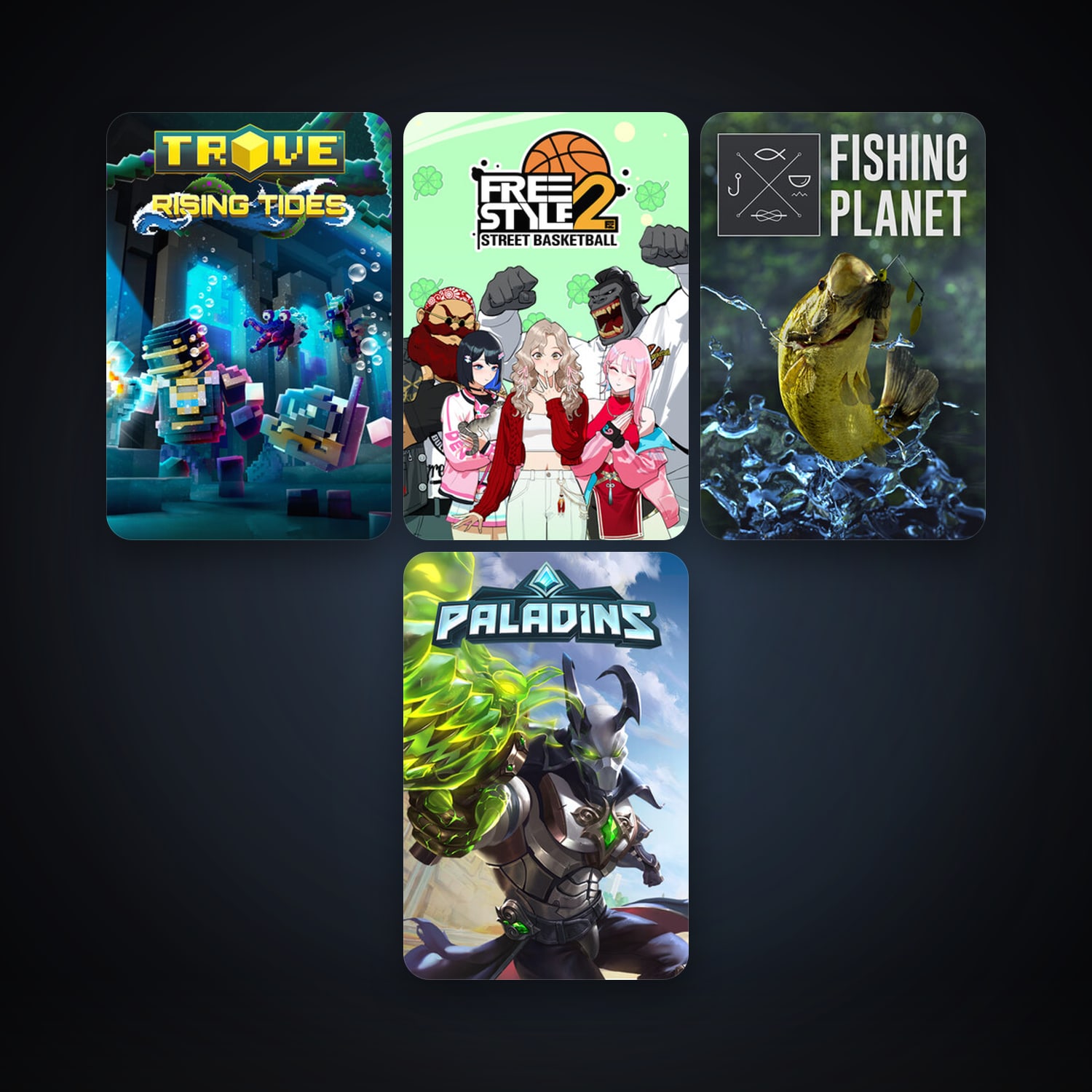 Free CS2 (No Prime) + Trove, 12 games, clean — HabibiAccounts
