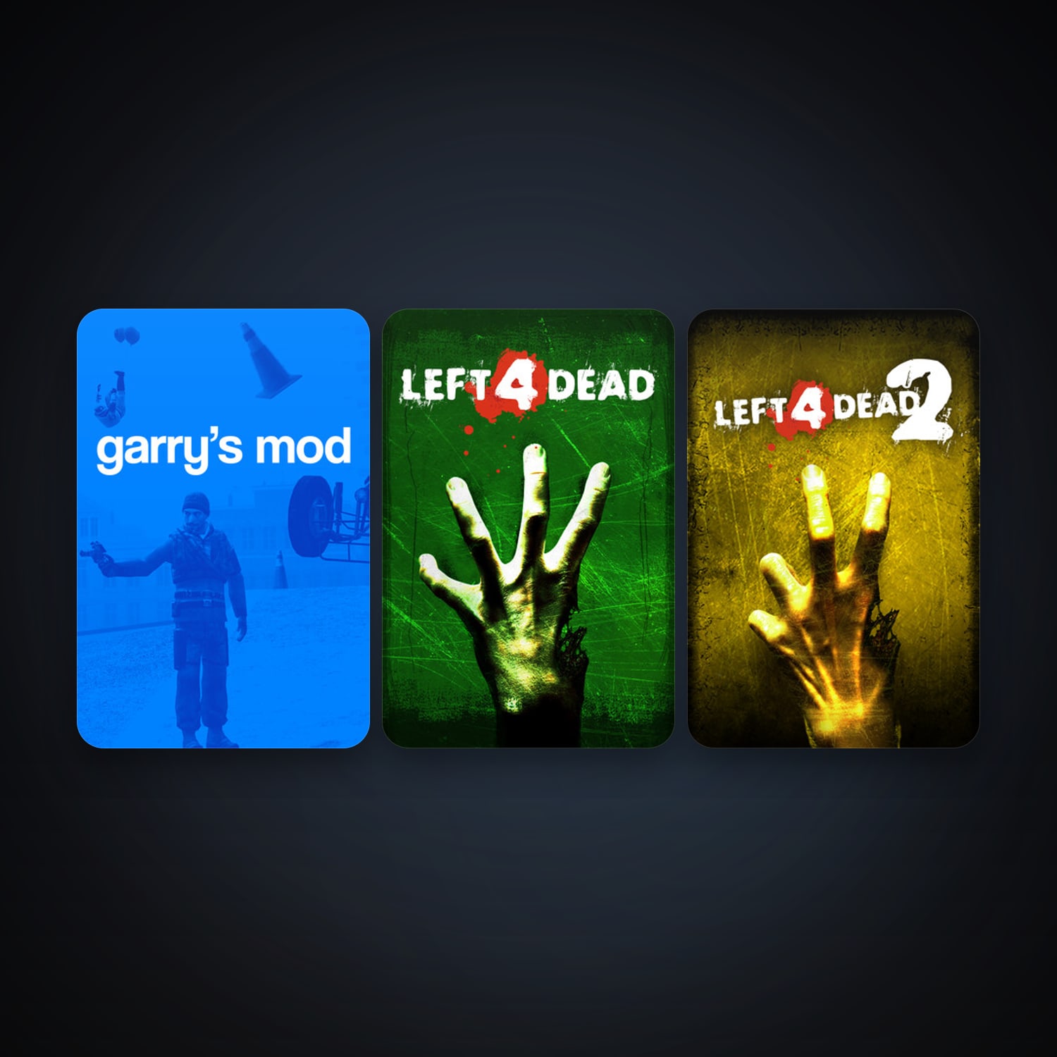Left 4 Dead + Left 4 Dead 2, 5 games, clean — HabibiAccounts
