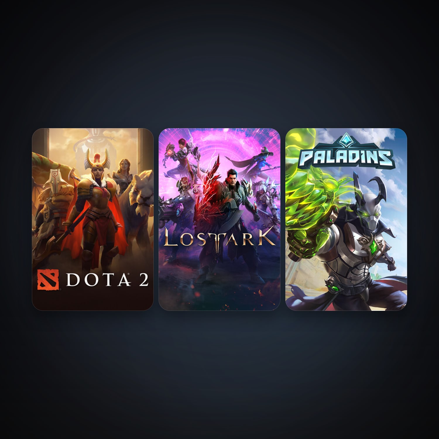 Dota 2 + Paladins, 4 games, clean — HabibiAccounts