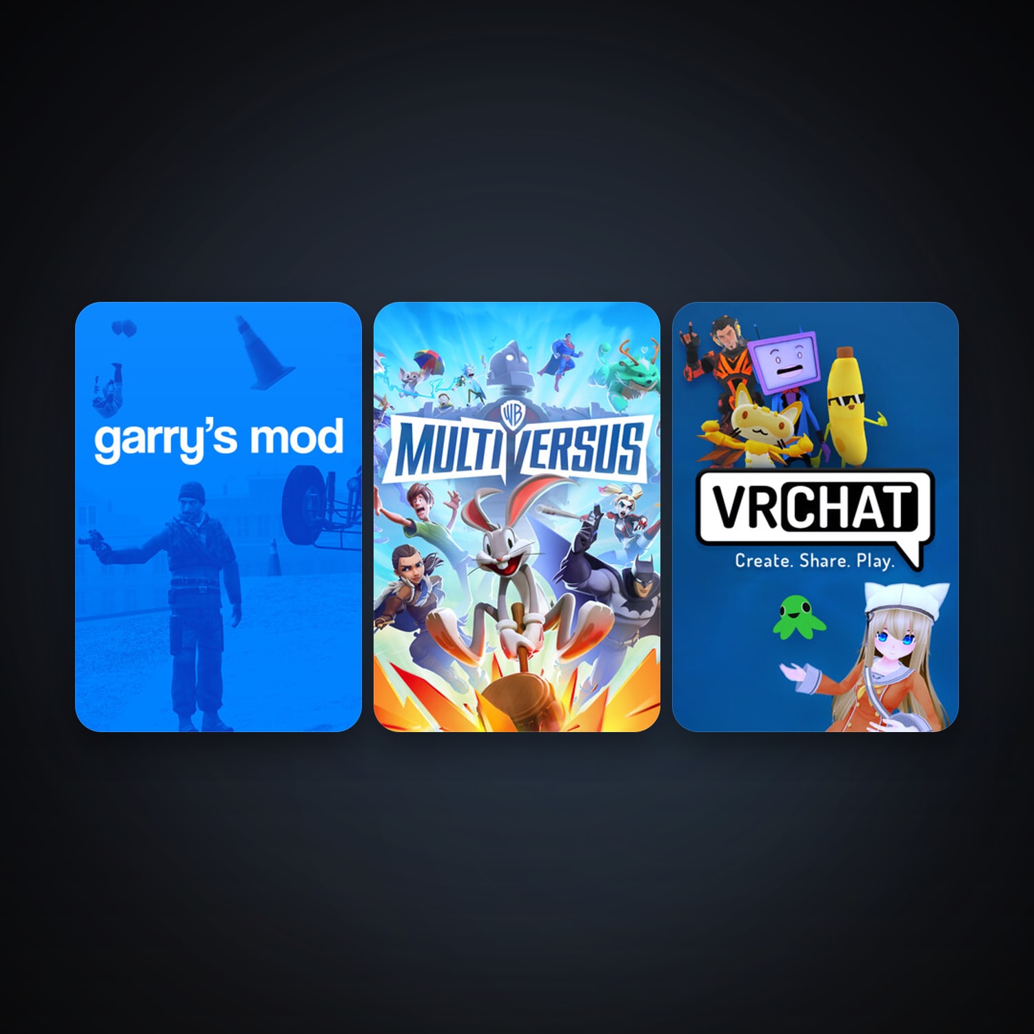 Garry's Mod + VRChat, 5 games, clean — HabibiAccounts