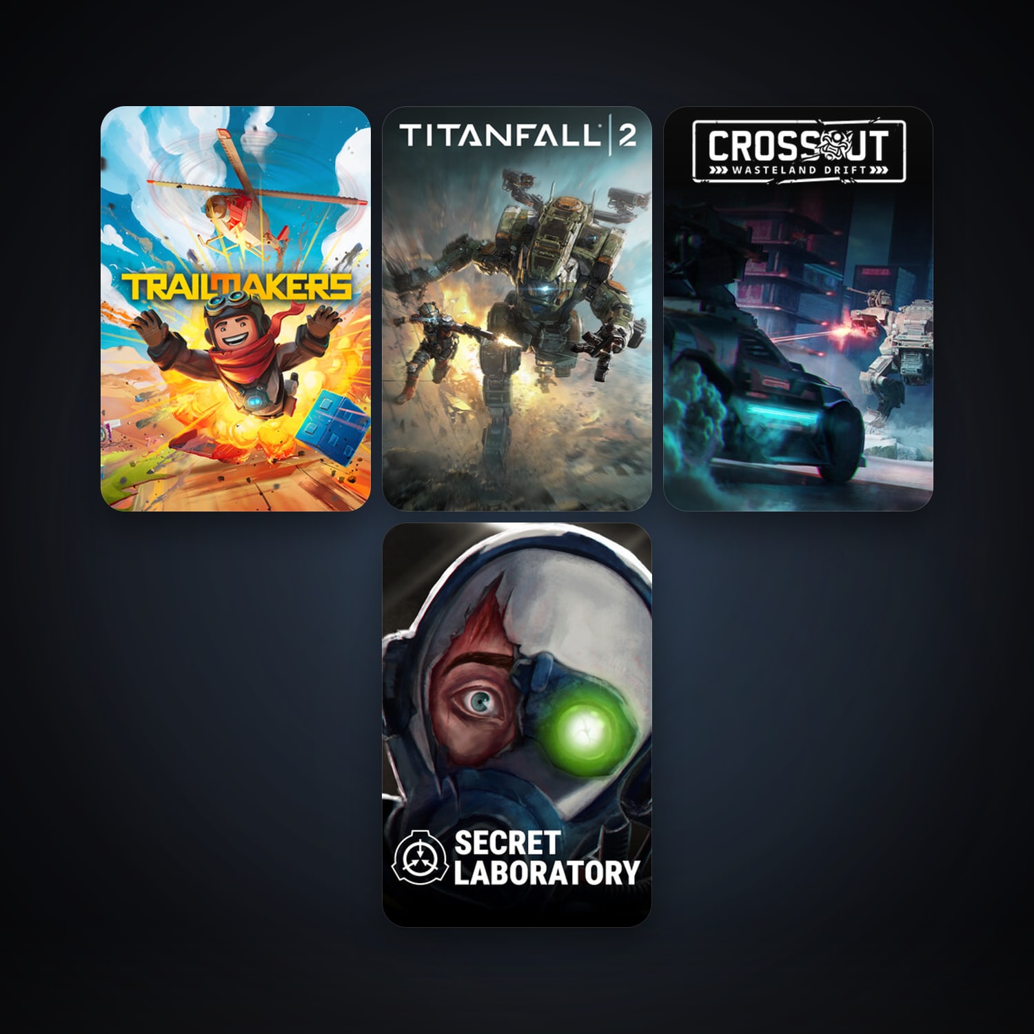Crossout + Trailmakers, 15 games, clean — HabibiAccounts
