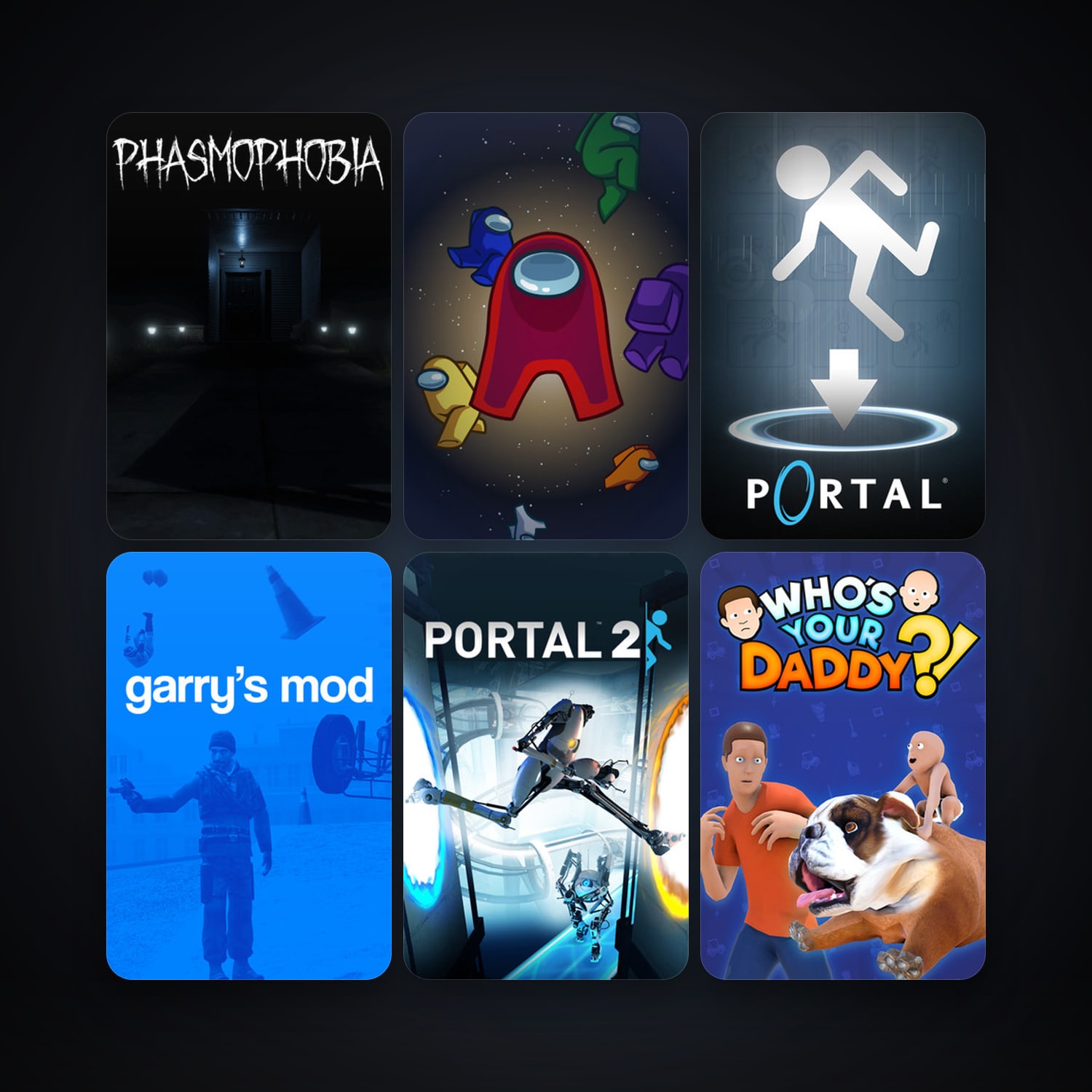 Portal + Portal 2, 11 games, clean — HabibiAccounts