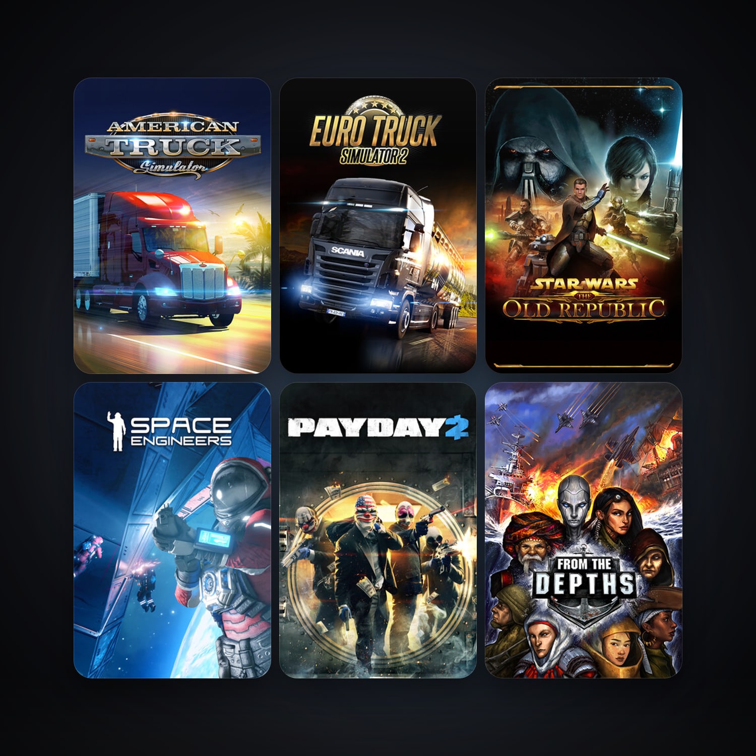 STAR WARS Empire at War - Gold Pack + PAYDAY 2, 9 games, clean — HabibiAccounts