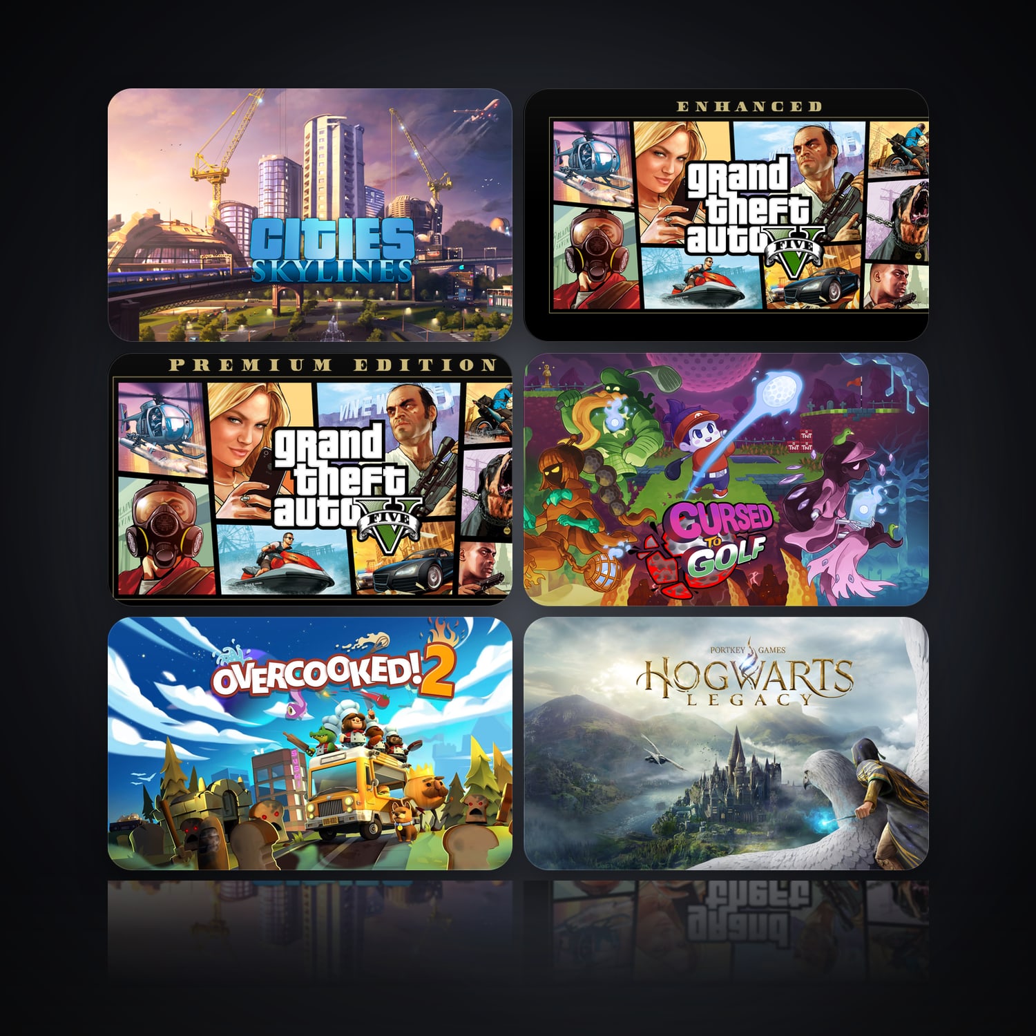 Cities Skylines & Grand Theft Auto V Enhanced | 13 Games — HabibiAccounts