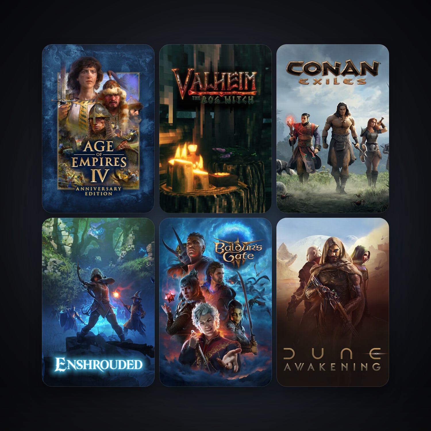 Age of Empires IV: Anniversary Edition & Valheim | Level 10 | 31 Games | Clean — HabibiAccounts