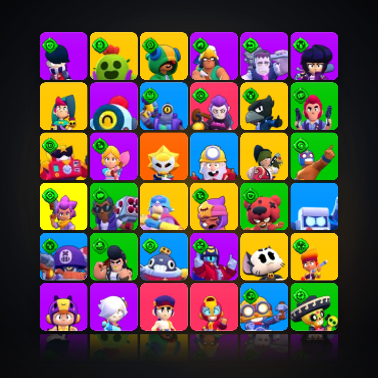 104 Brawlers | 60K Trophies — HabibiAccounts