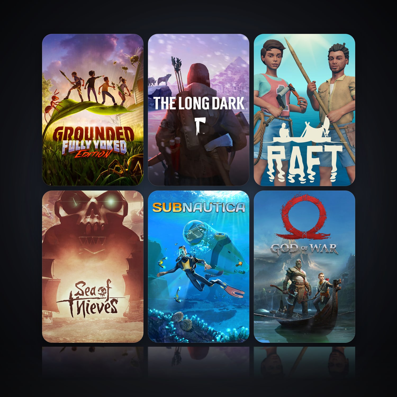 Grounded & The Long Dark | 11 Games | Clean — HabibiAccounts