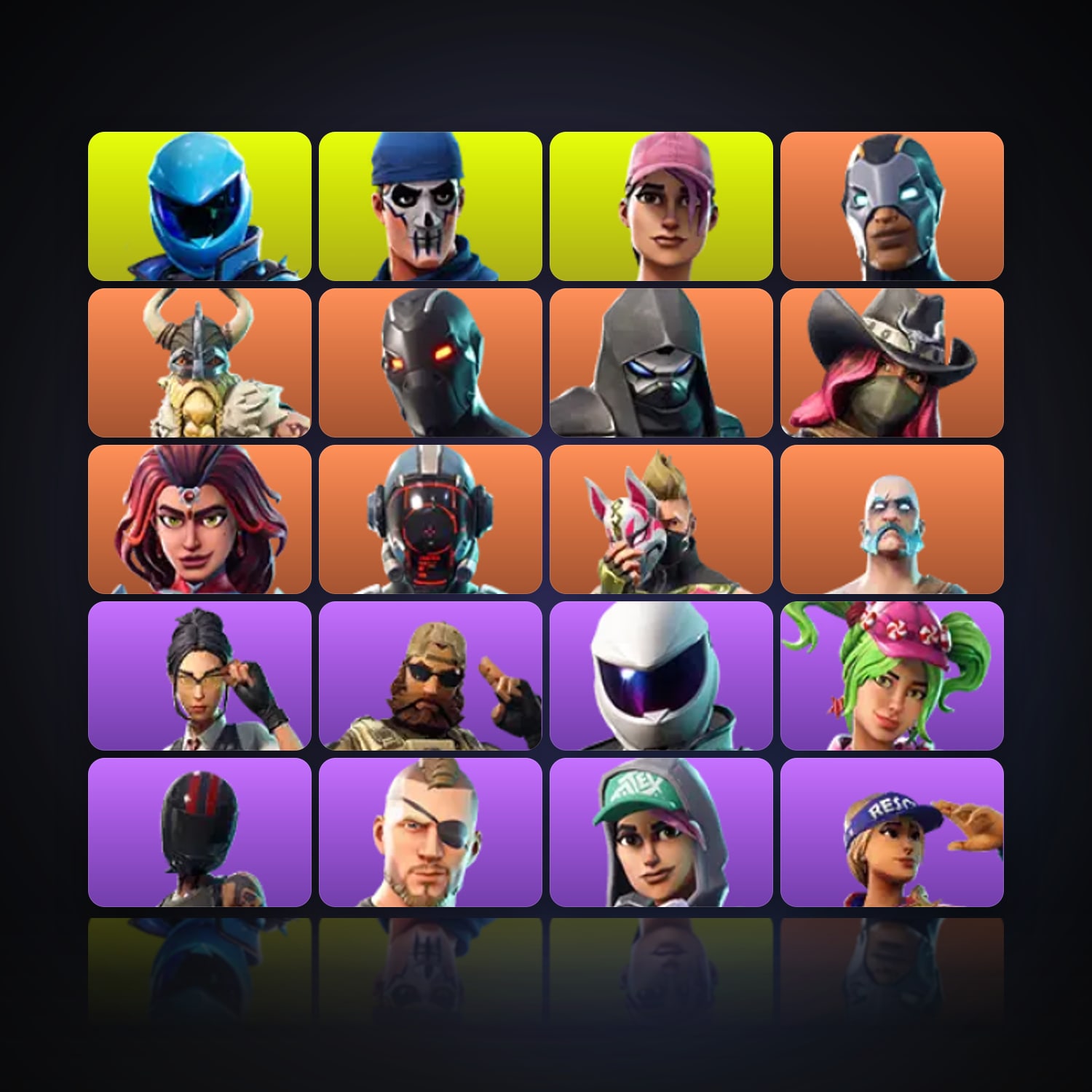 Fortnite | 25 Skins | 100 V-Bucks | Level 234 | 36 Wins — HabibiAccounts