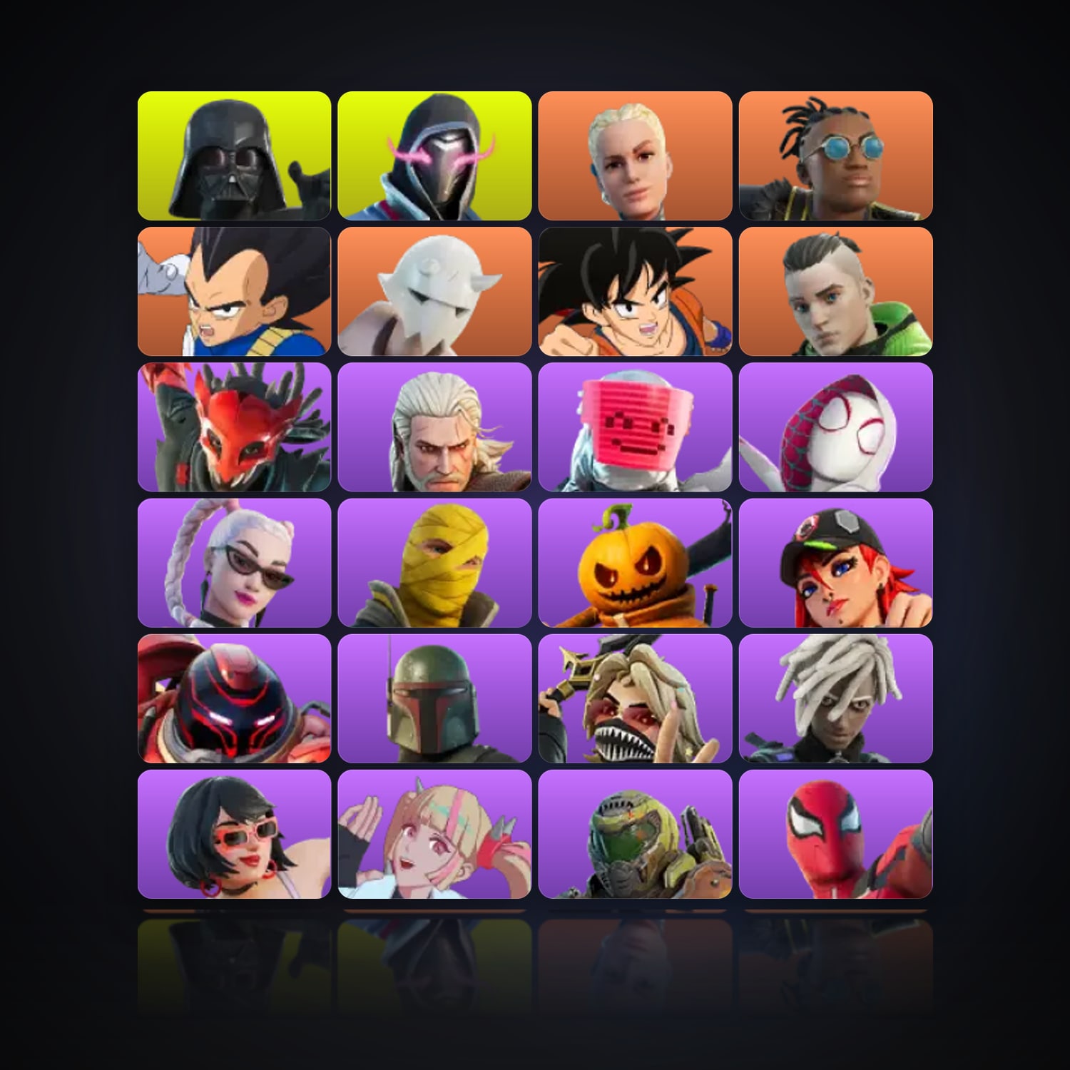 Fortnite | 42 Skins | 700 V-Bucks | Level 307 | 12 Wins — HabibiAccounts
