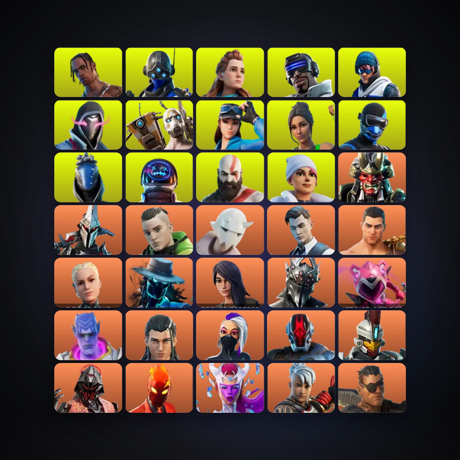 Fortnite | 733 Skins | 800 V-Bucks | Level 8059 | 1.2K Wins — HabibiAccounts