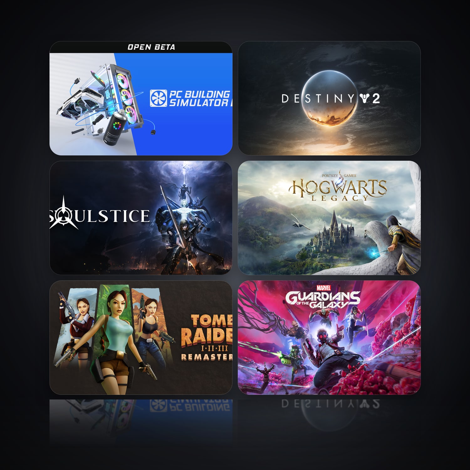 PC Building Simulator 2 Beta & Destiny 2 | 7 Games — HabibiAccounts