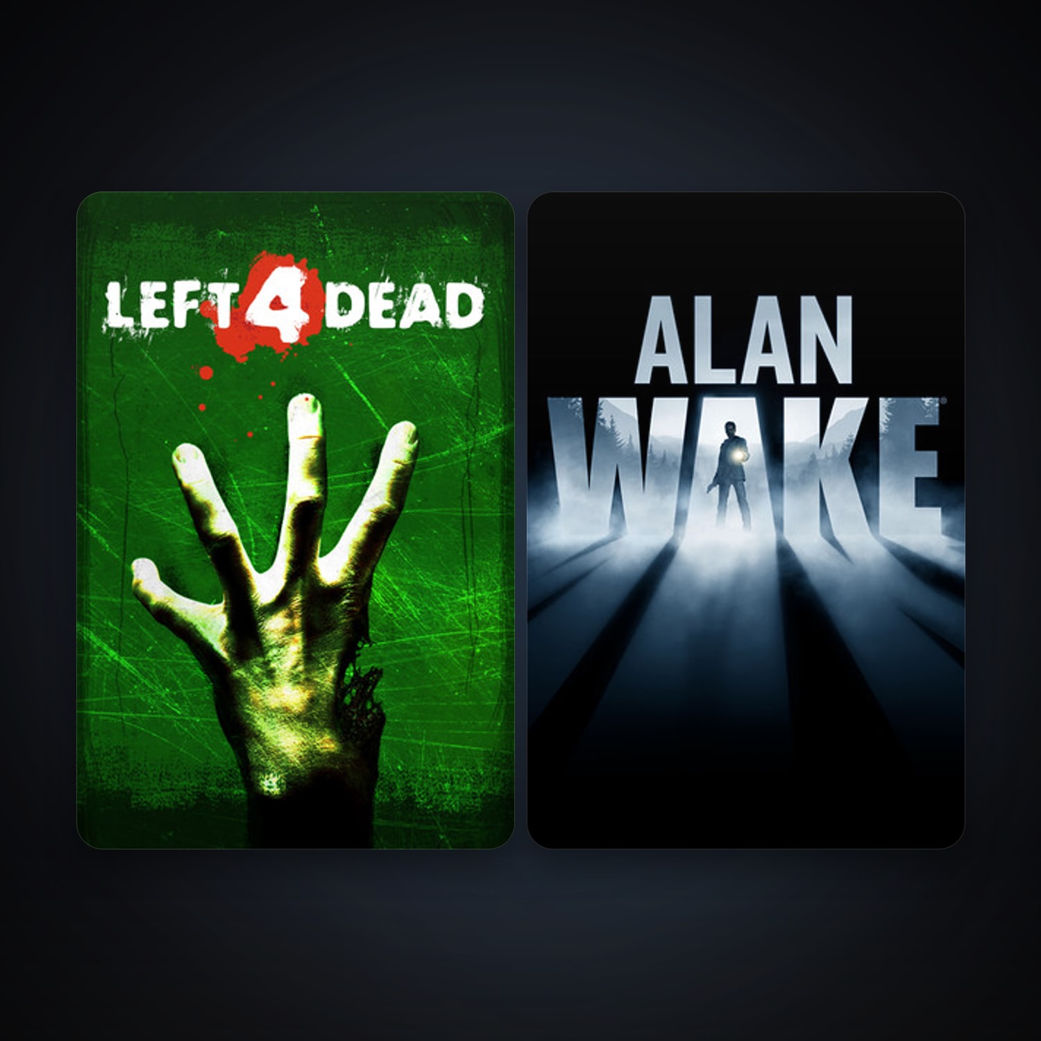 Left 4 Dead + Alan Wake, 4 games, clean — HabibiAccounts