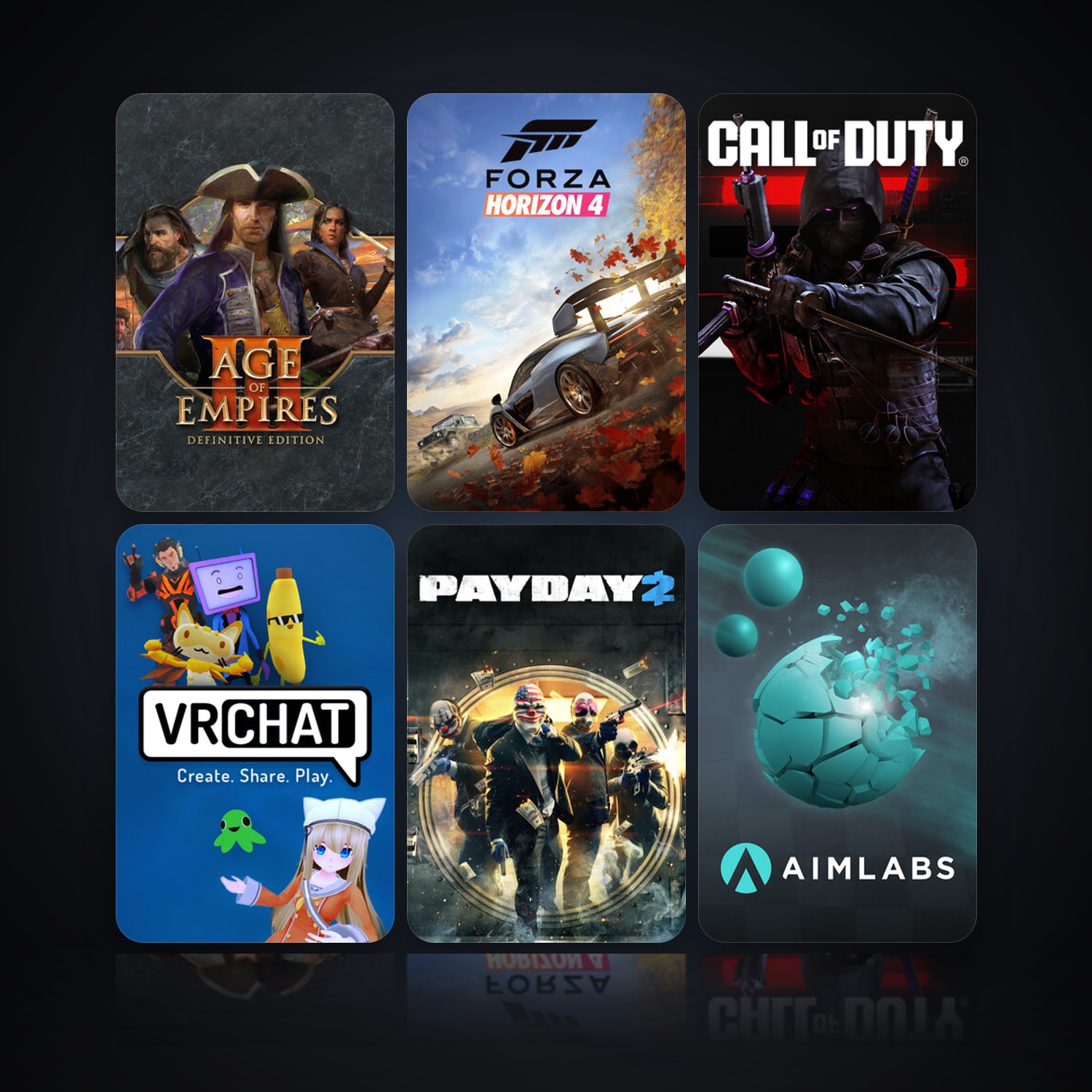 Age of Empires III: Definitive Edition & Forza Horizon 4 | 37 Games | Clean — HabibiAccounts