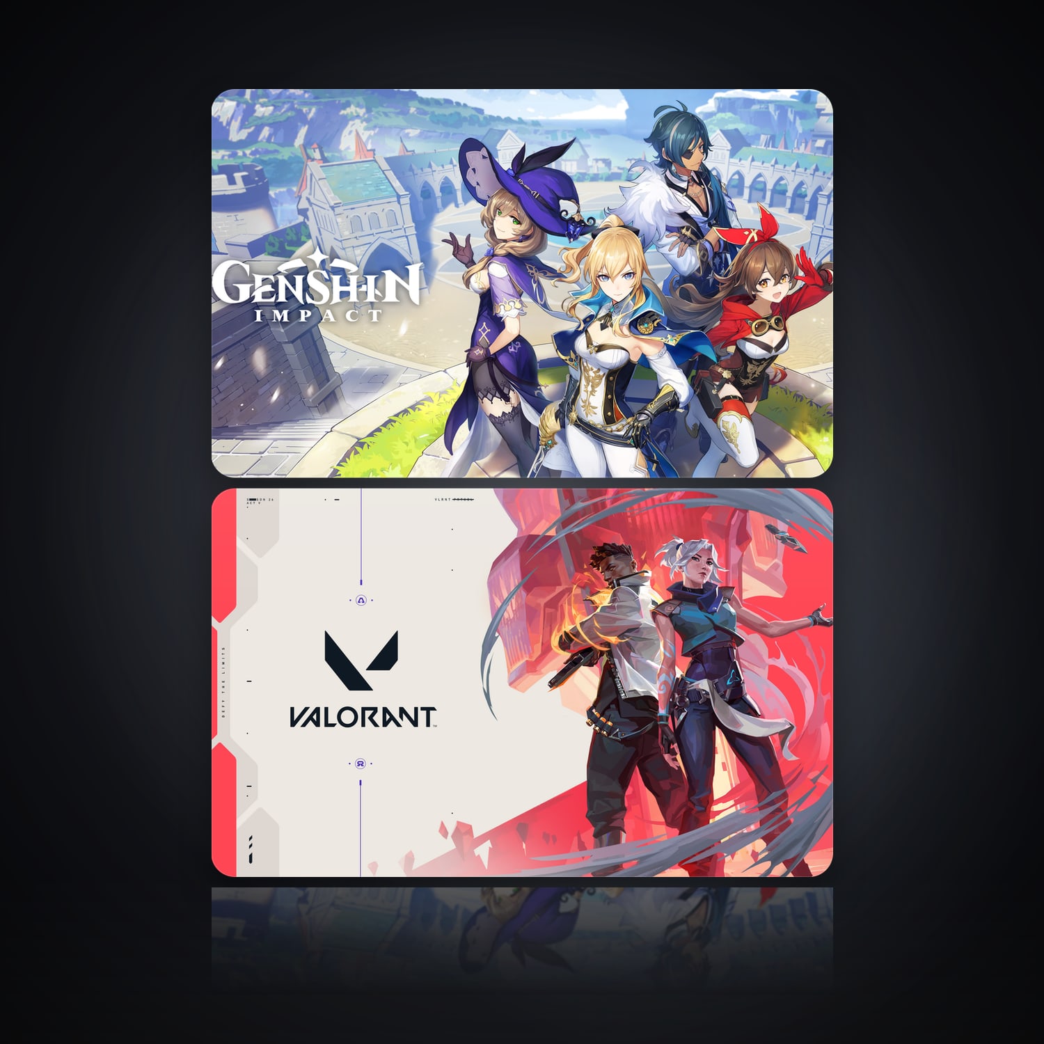 Genshin Impact & VALORANT | 2 Games — HabibiAccounts