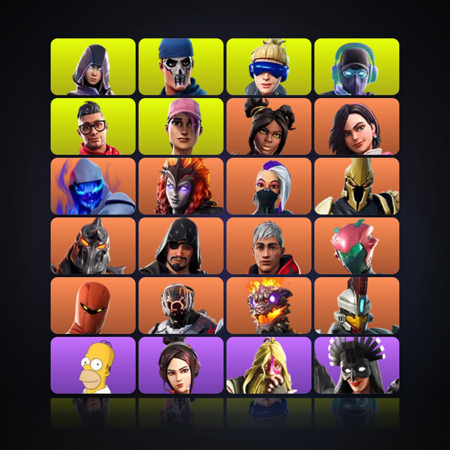 Fortnite | 96 Skins | Level 3216 | 369 Wins — HabibiAccounts