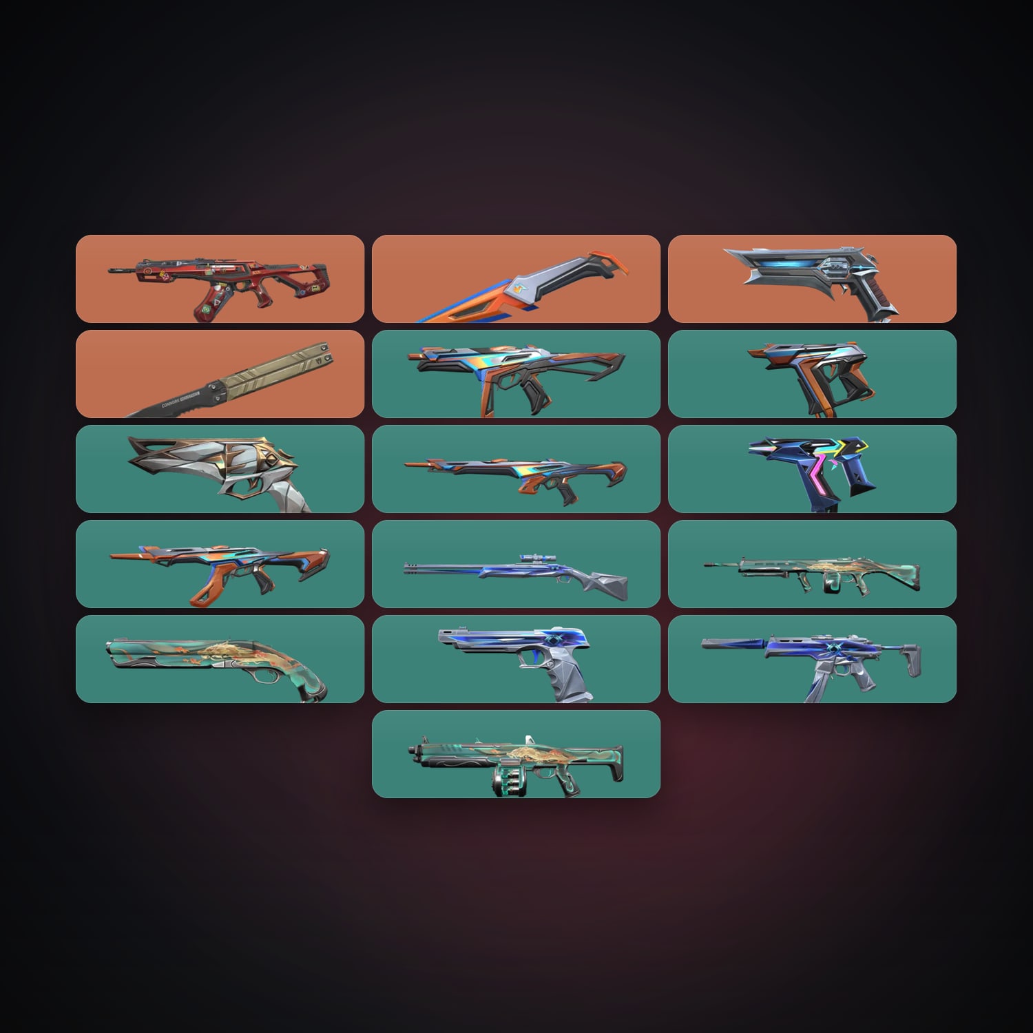 NA Bronze 2 locker — 2 knives, 18 skins, lvl 72 — HabibiAccounts