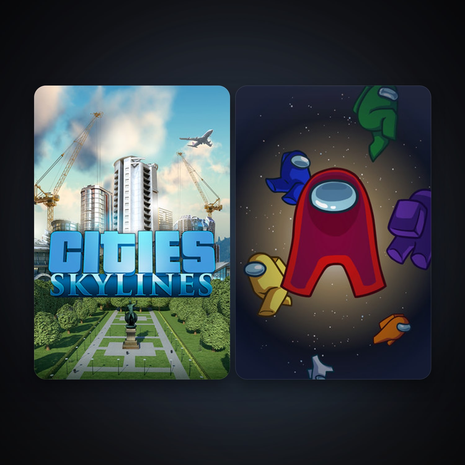Cities: Skylines & Among Us — HabibiAccounts