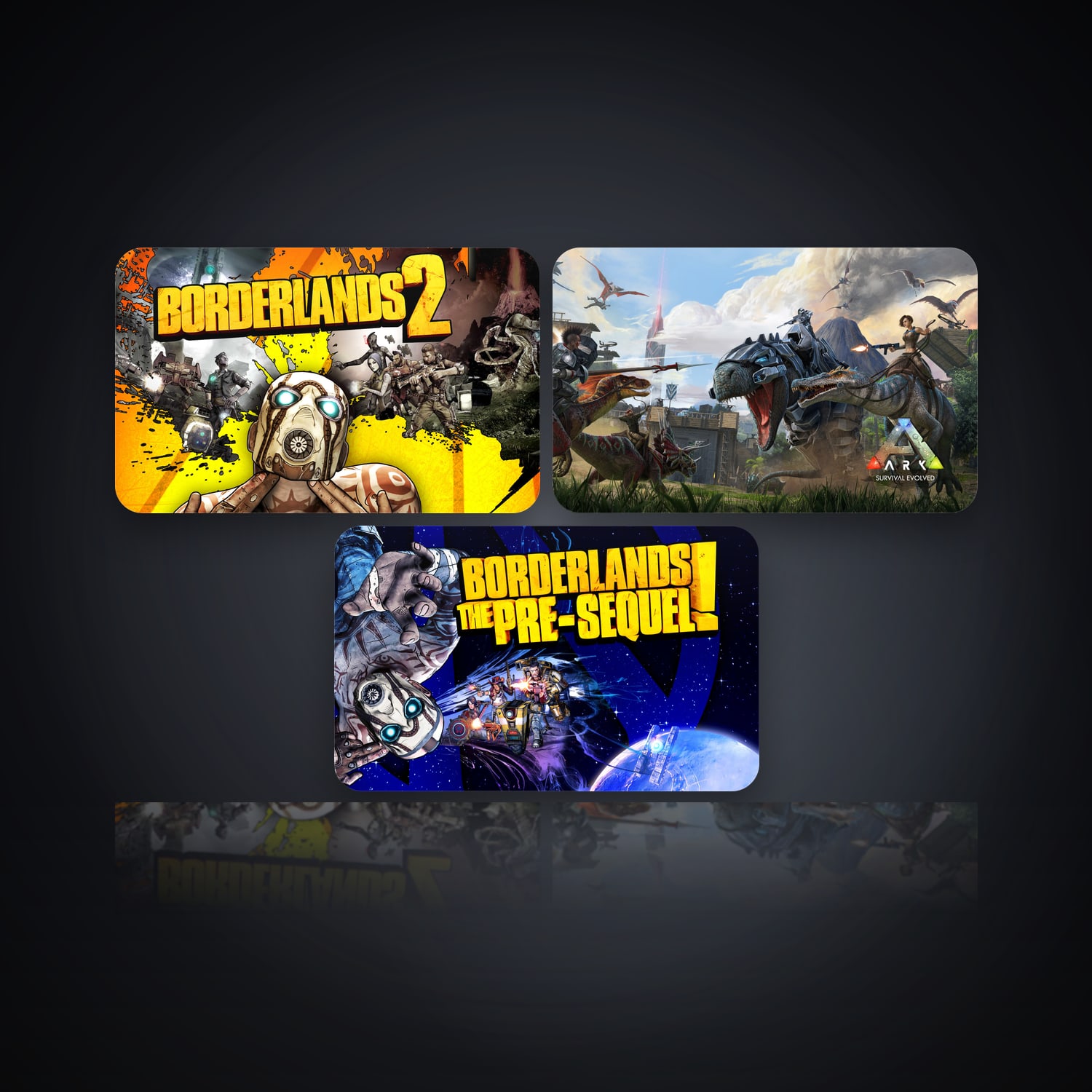 Borderlands 2 & ARK: Survival Evolved | 3 Games — HabibiAccounts