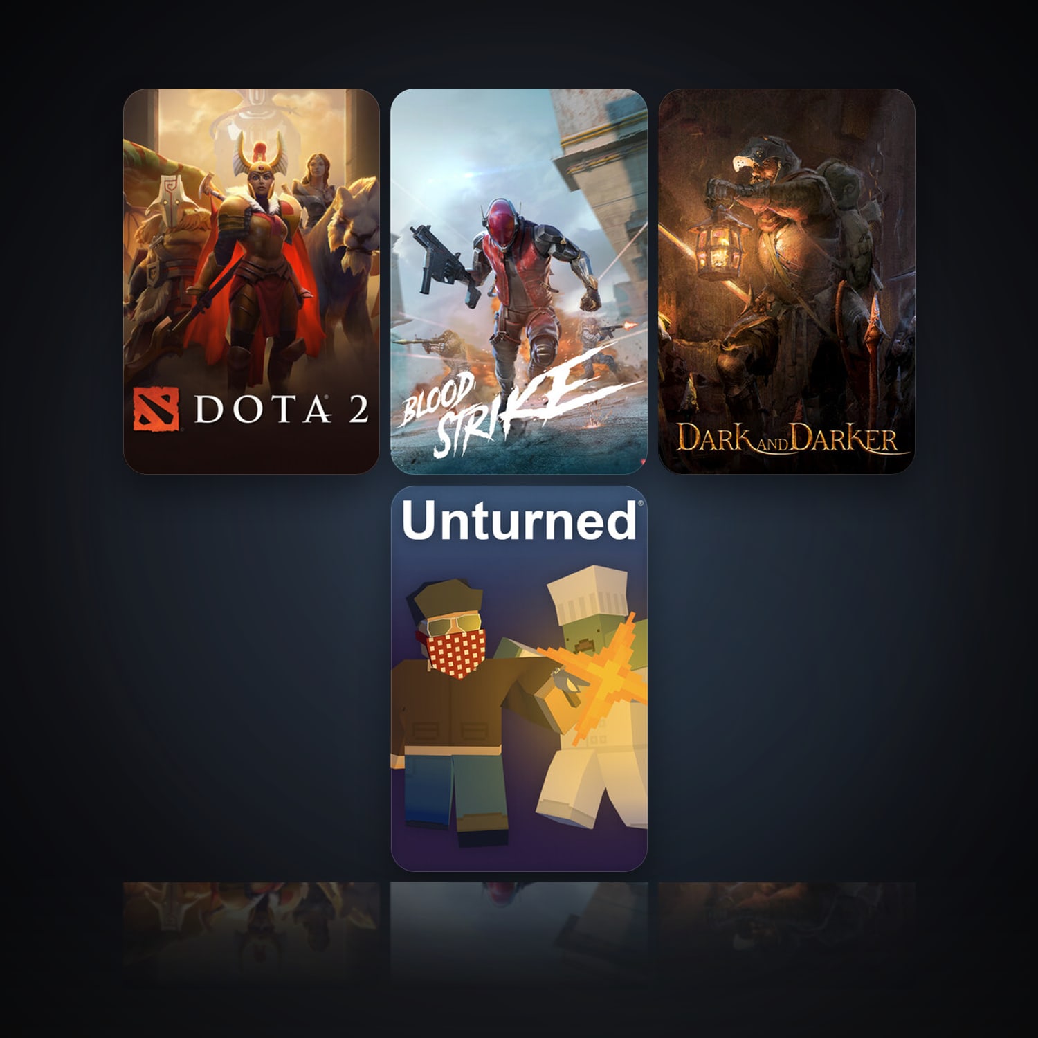 Dota 2 & Blood Strike | Clean — HabibiAccounts