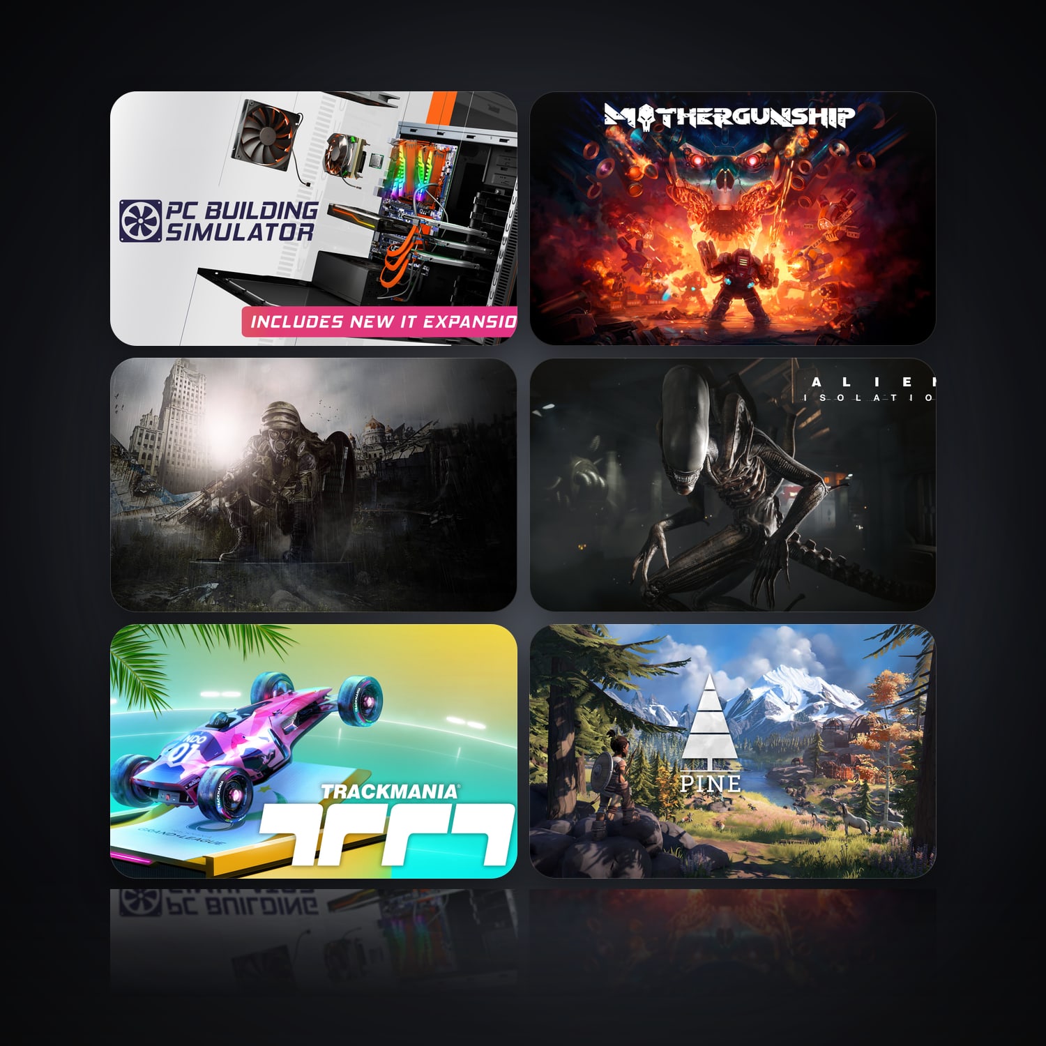 PC Building Simulator & Mothergunship | 14 Games — HabibiAccounts
