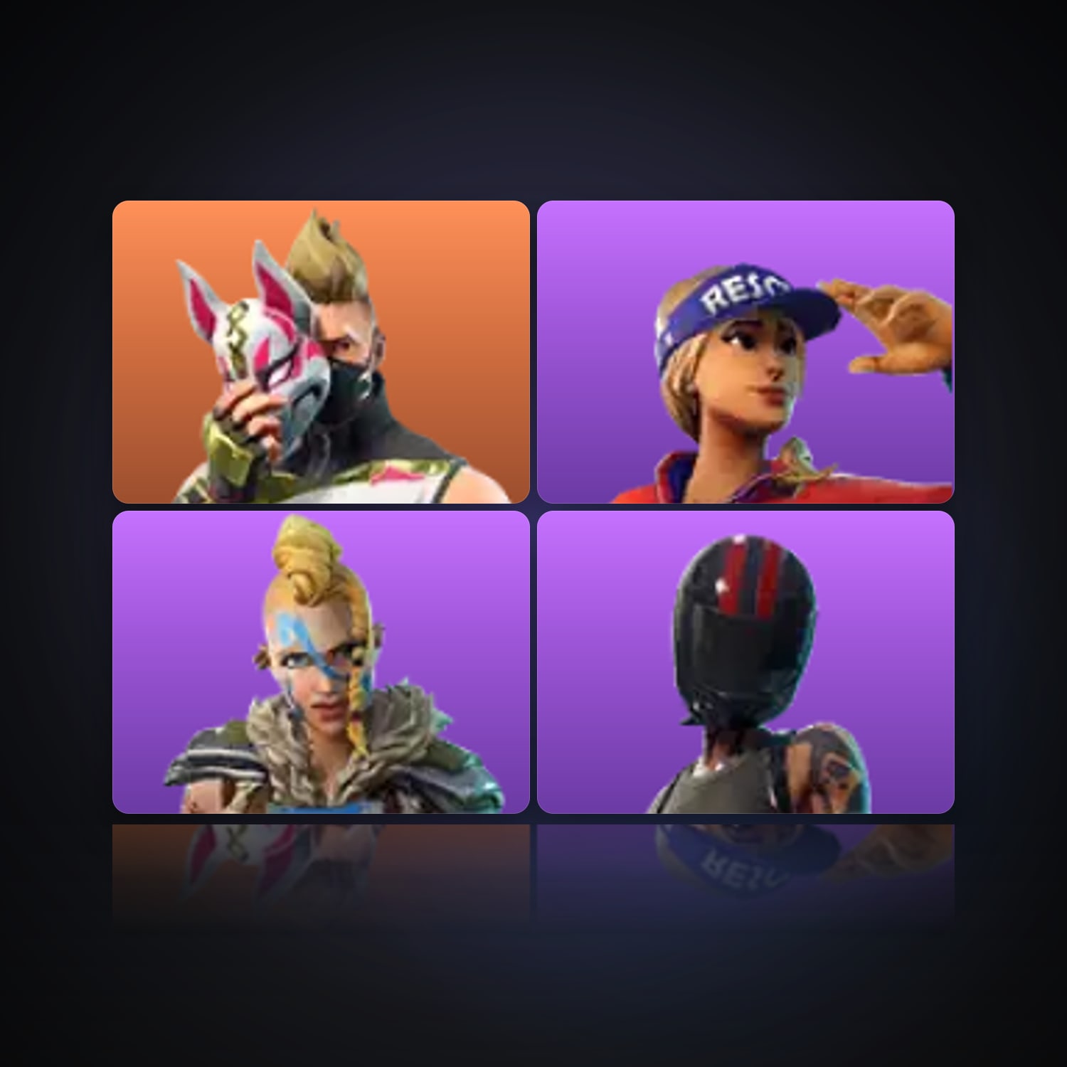Fortnite | 4 Skins | 700 V-Bucks | Level 375 | 5 Wins — HabibiAccounts