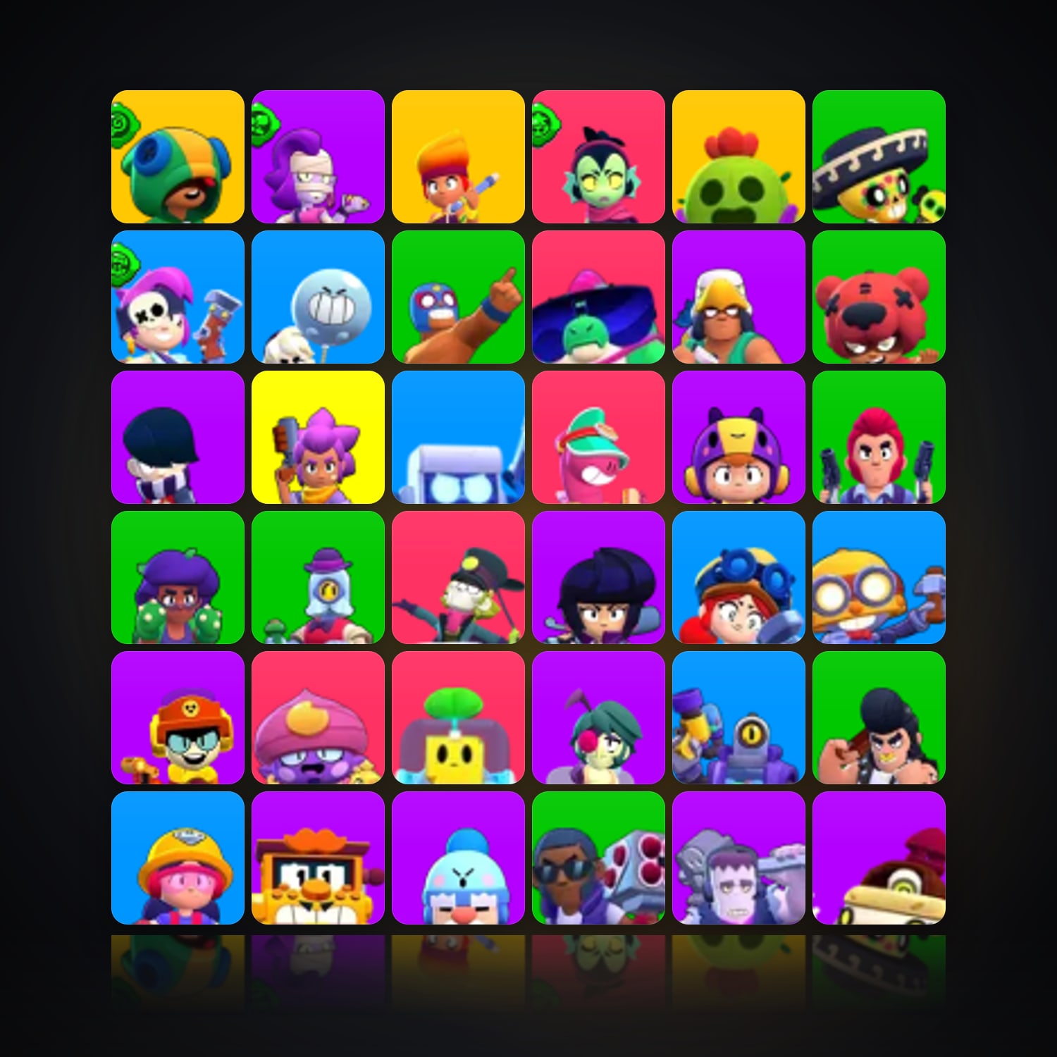 61 Brawlers | 5.5K Trophies — HabibiAccounts