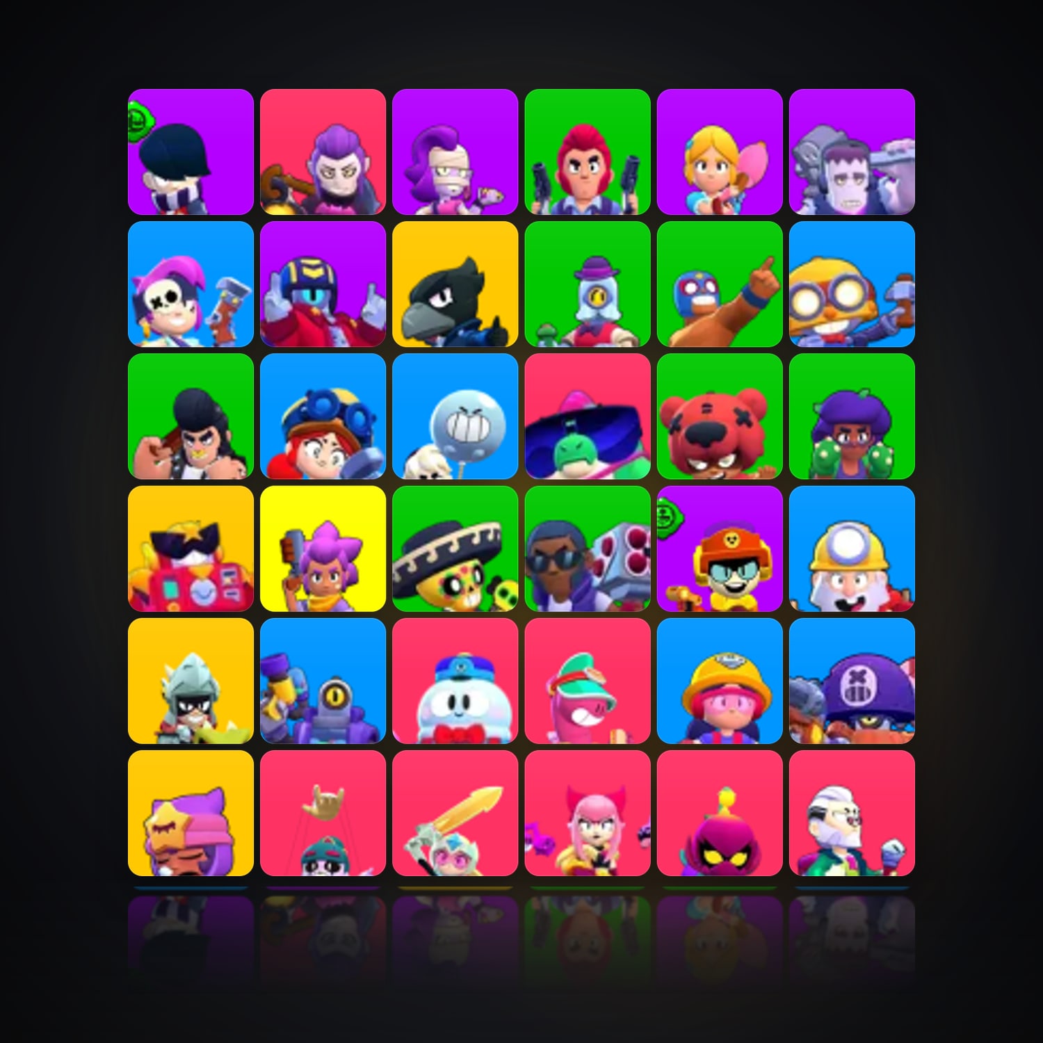 57 Brawlers | 5K Trophies — HabibiAccounts