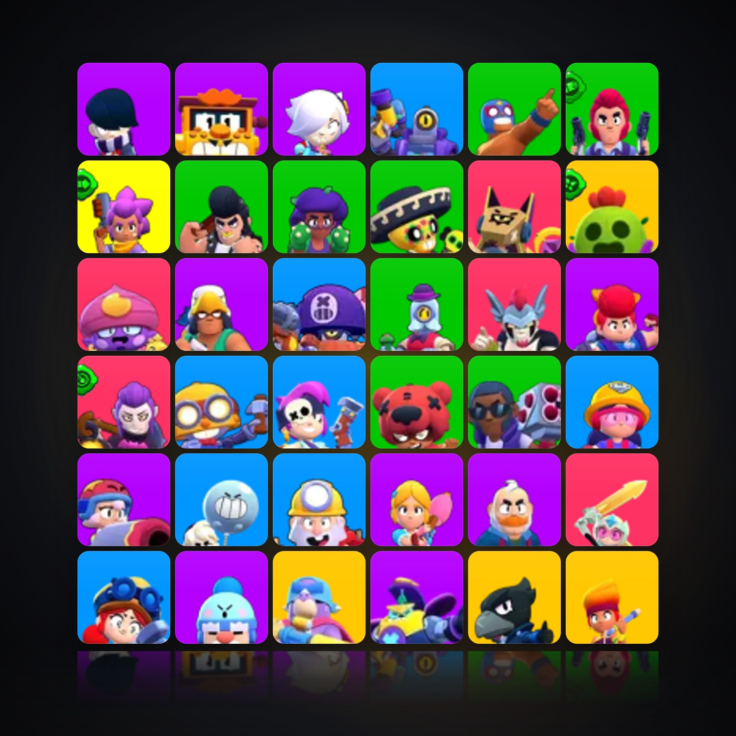 61 Brawlers | 8.5K Trophies — HabibiAccounts