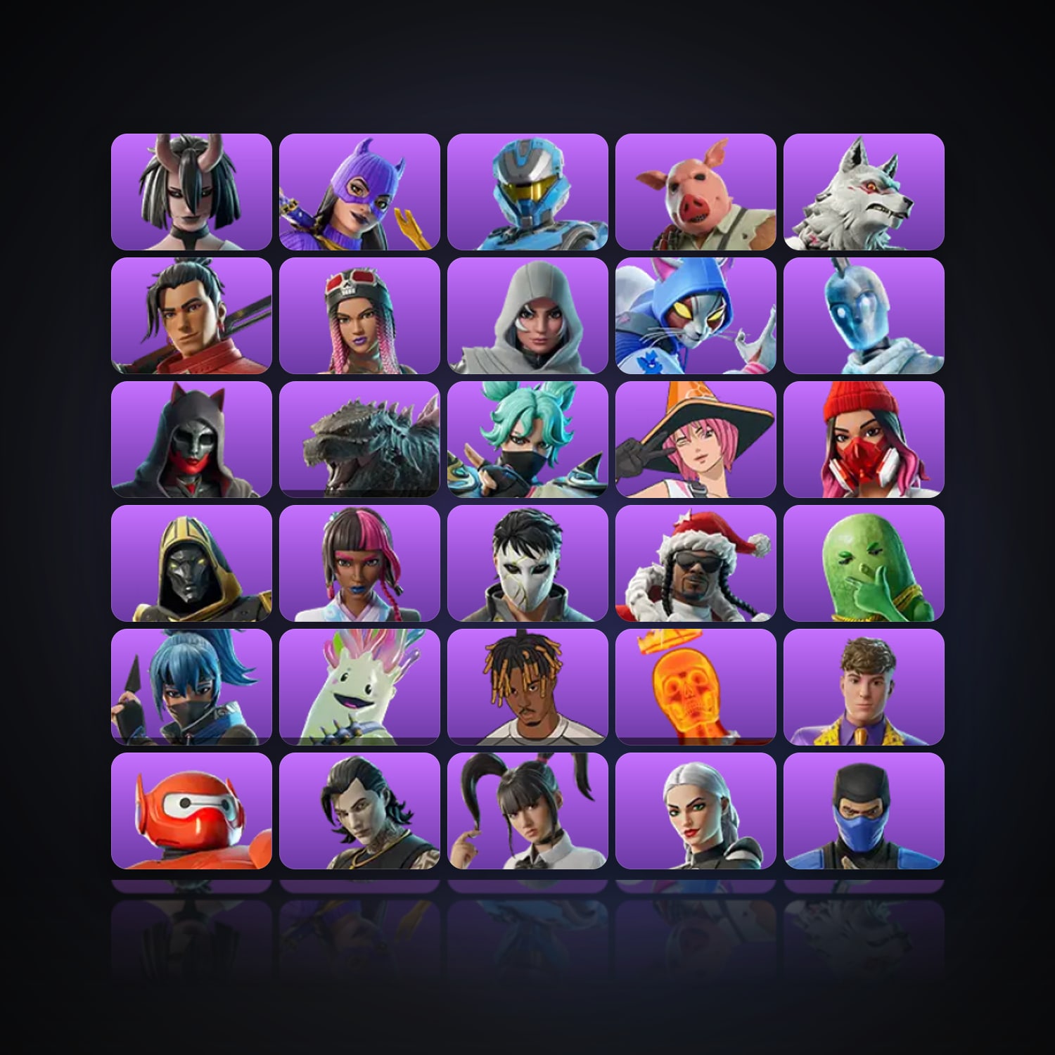 Fortnite | 32 Skins | 600 V-Bucks | Level 1449 | 148 Wins — HabibiAccounts