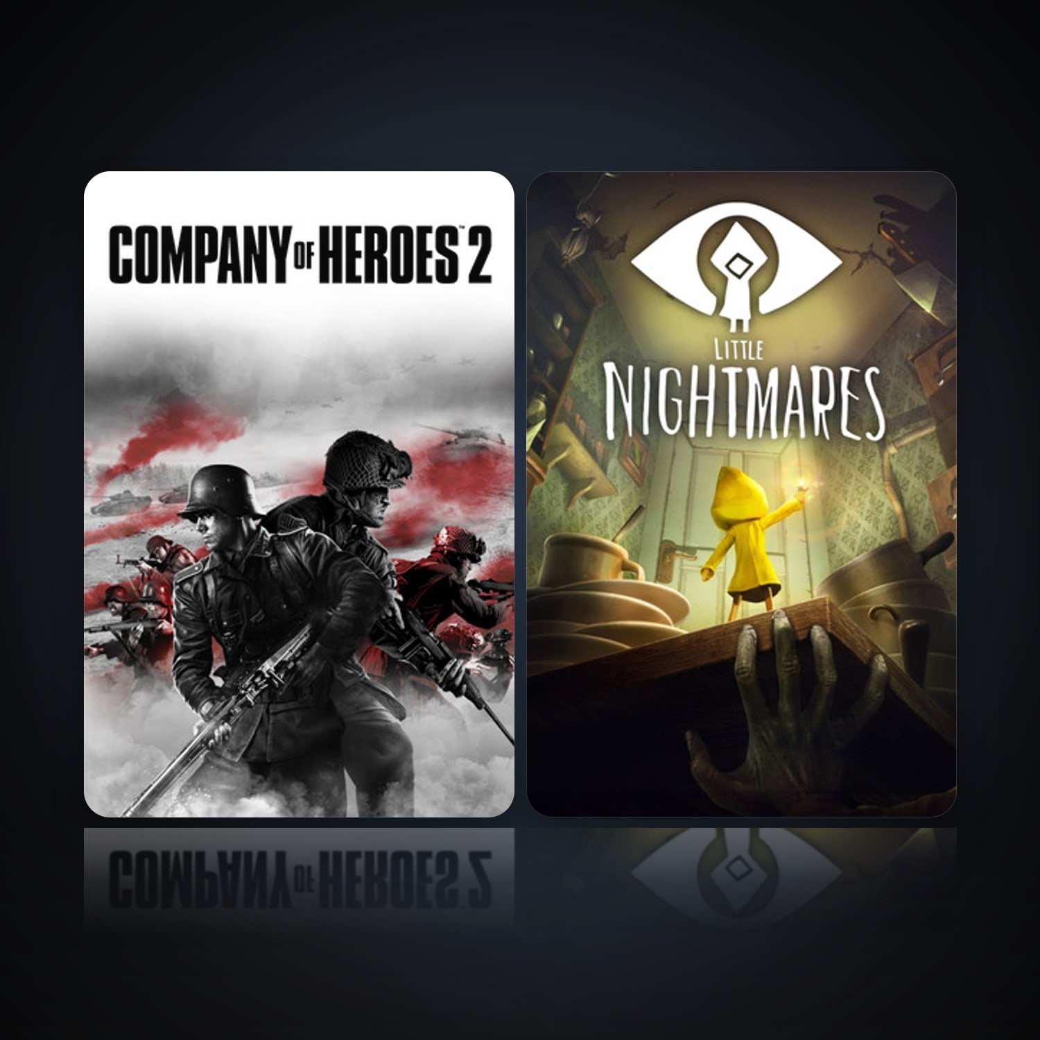 Company of Heroes 2 & Little Nightmares — HabibiAccounts