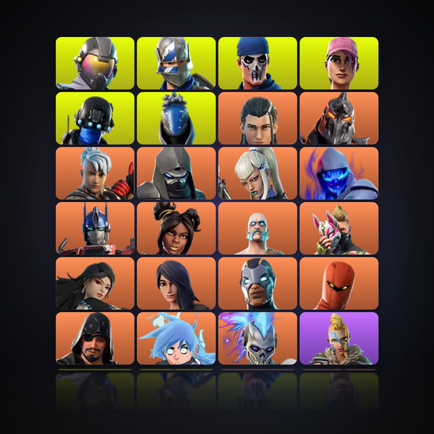 Fortnite | 104 Skins | 650 V-Bucks | Level 2271 | 149 Wins — HabibiAccounts