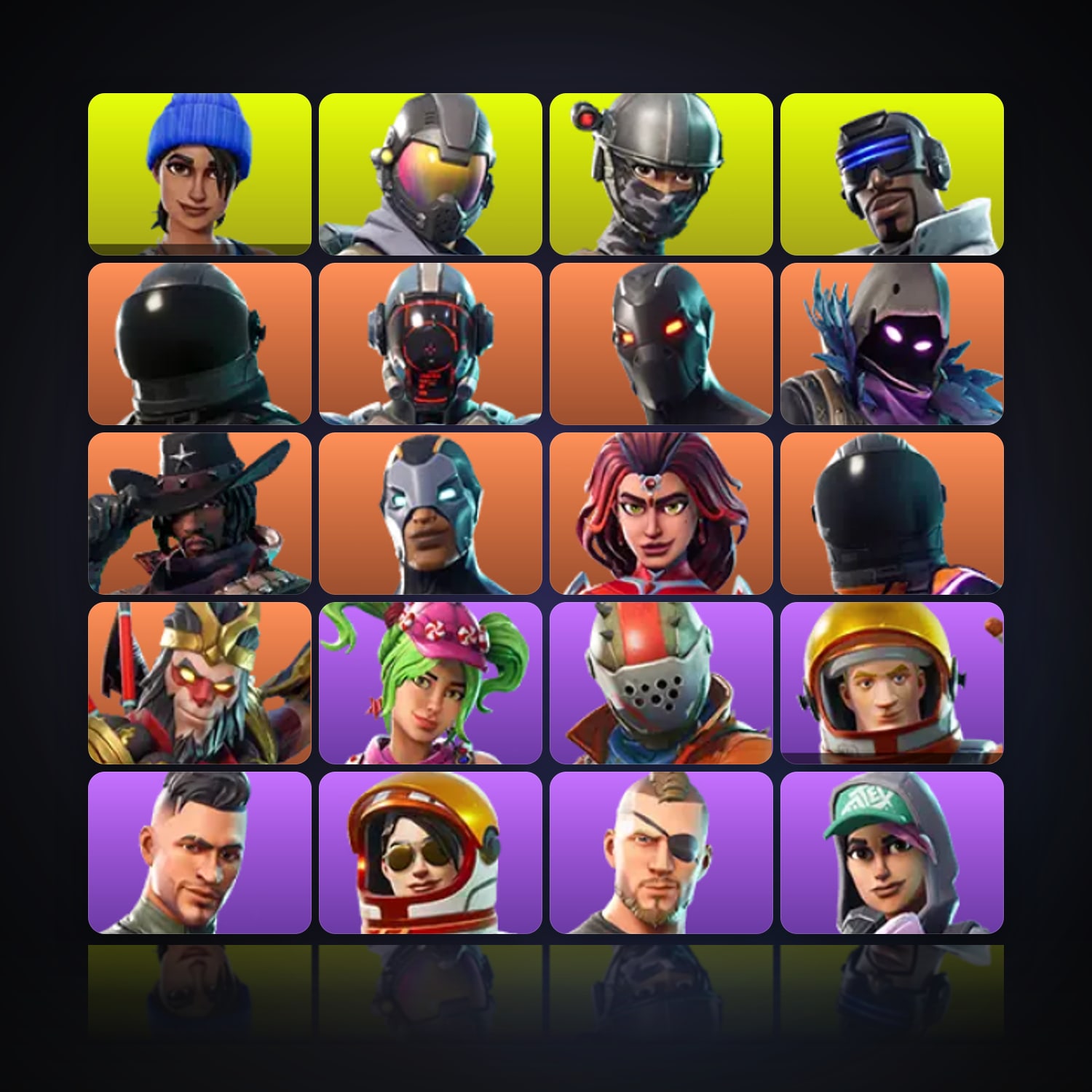 Fortnite | 22 Skins | Level 314 | 54 Wins — HabibiAccounts
