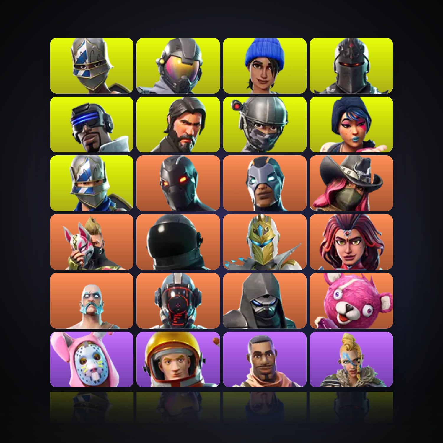 Fortnite | 46 Skins | 1K V-Bucks | Level 724 | 231 Wins — HabibiAccounts